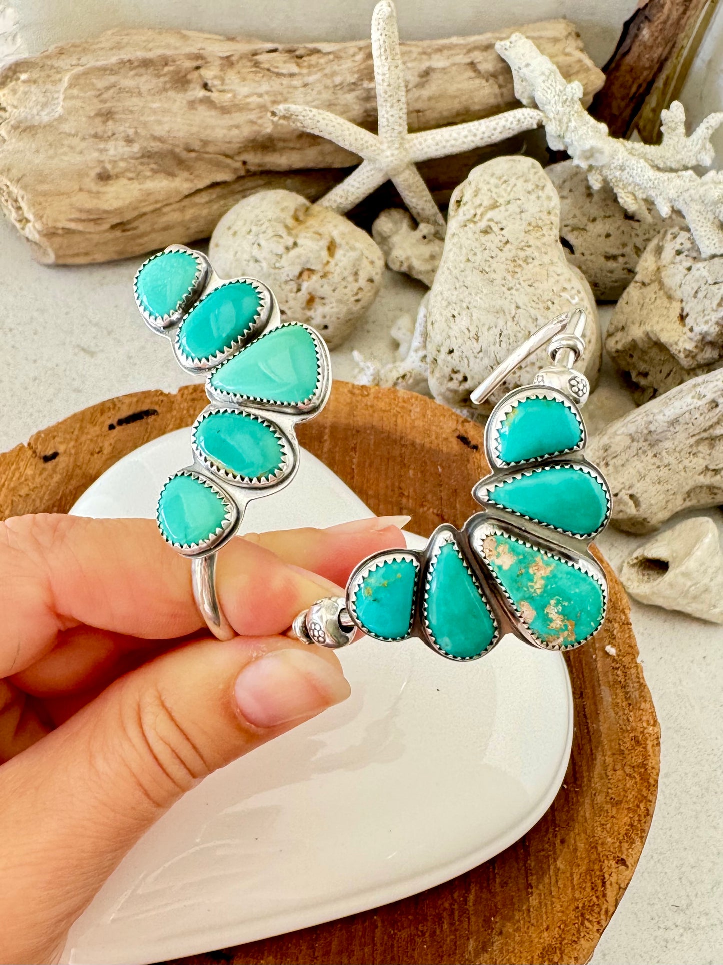 Waves Of Turquoise Cuff