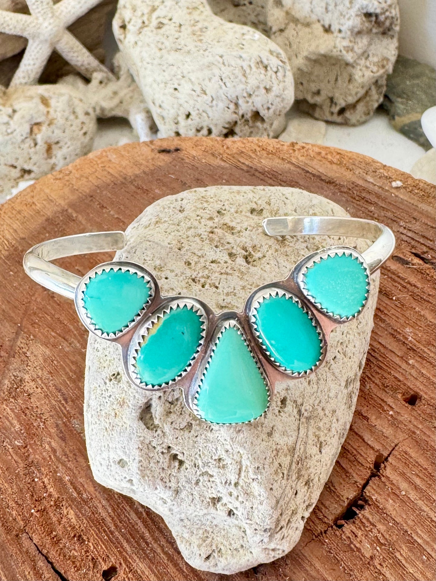 Waves Of Turquoise Cuff