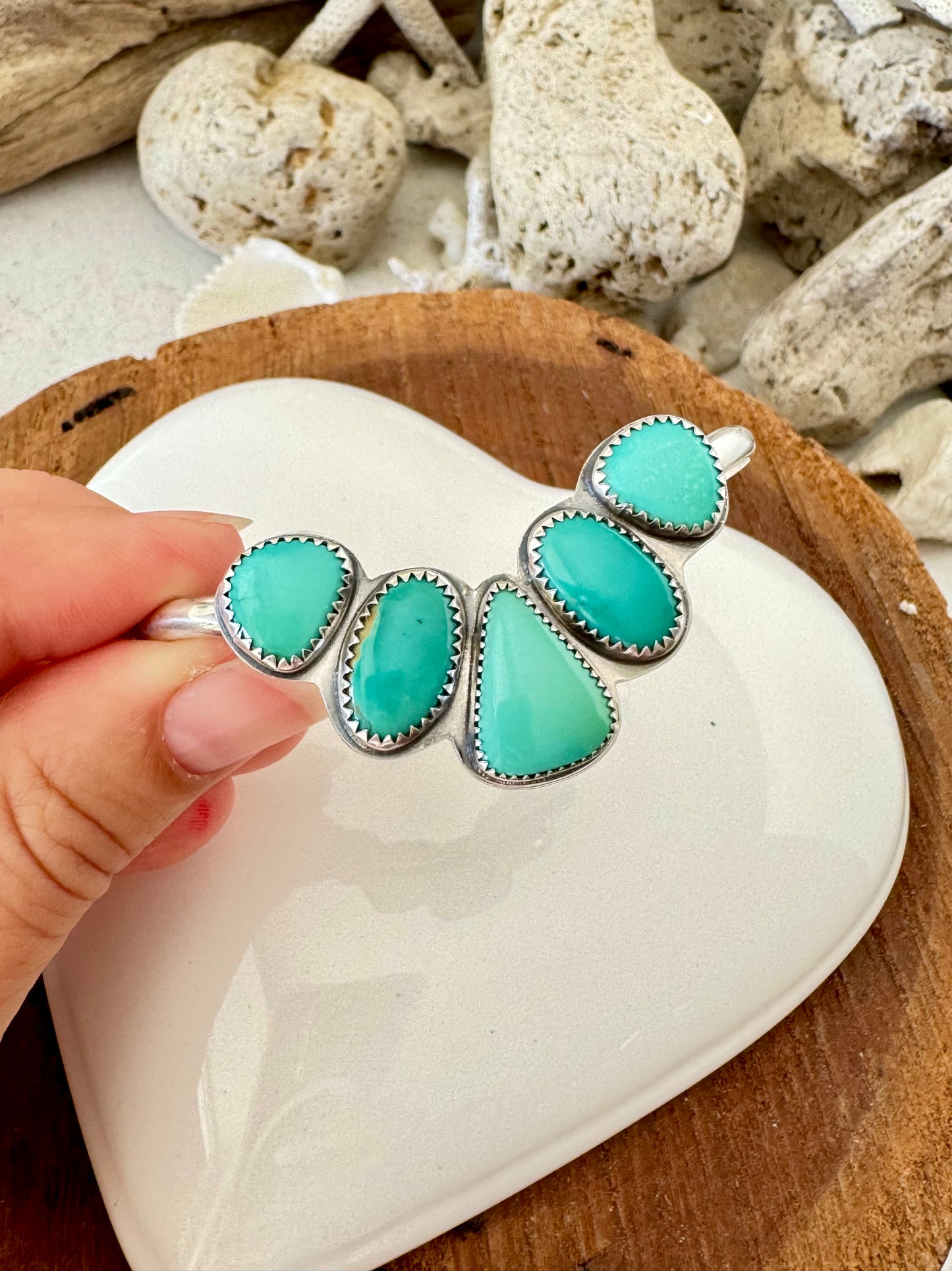 Waves Of Turquoise Cuff