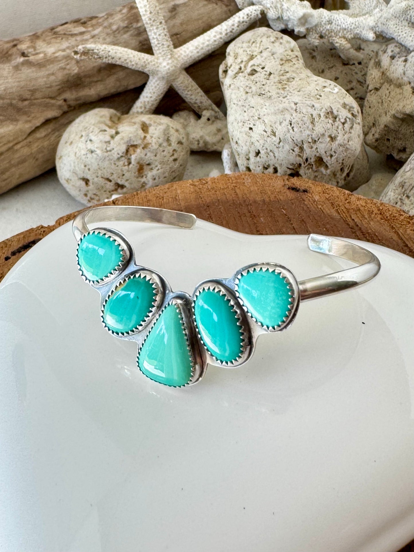 Waves Of Turquoise Cuff