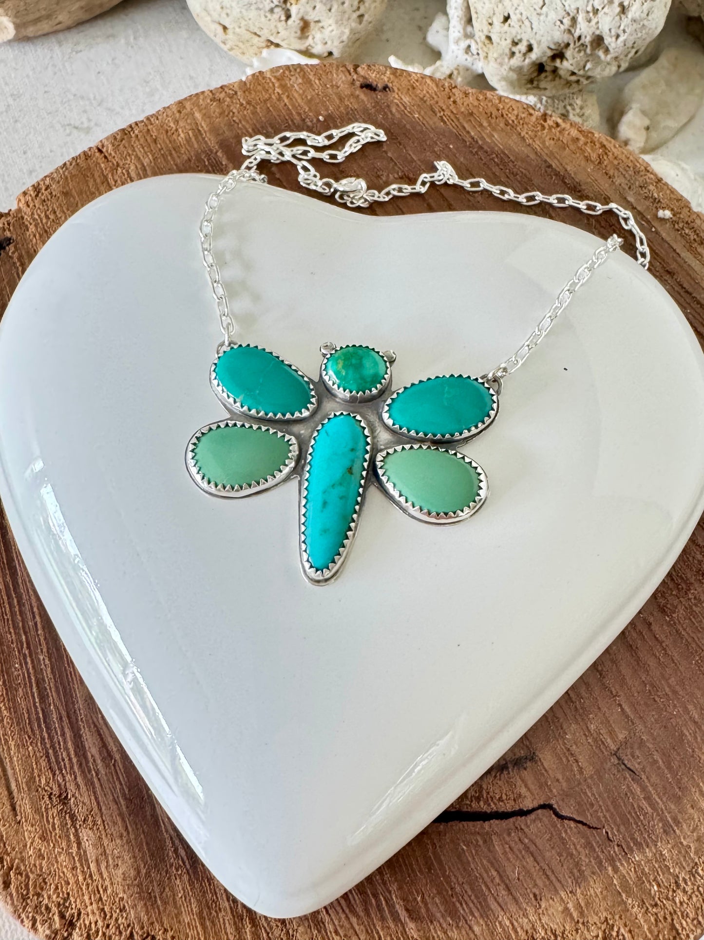 Turquoise Dragonfly necklace