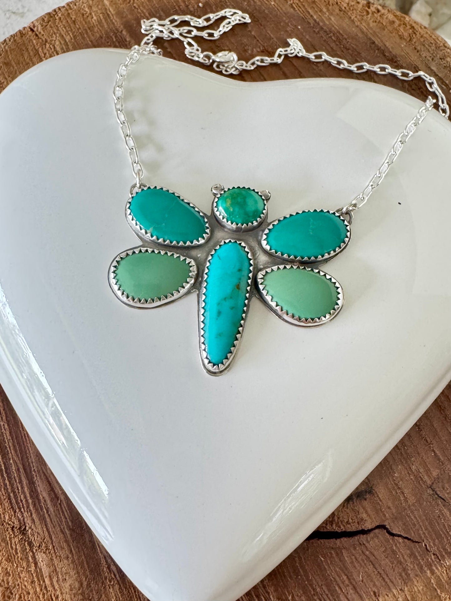Turquoise Dragonfly necklace