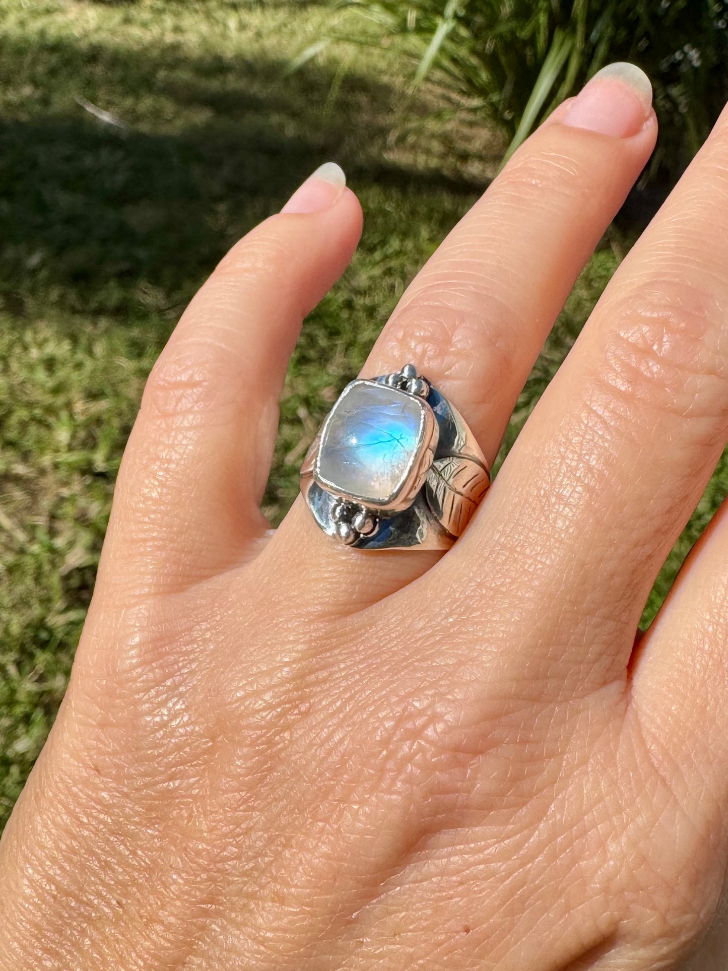 Moonstone Ring Size 7
