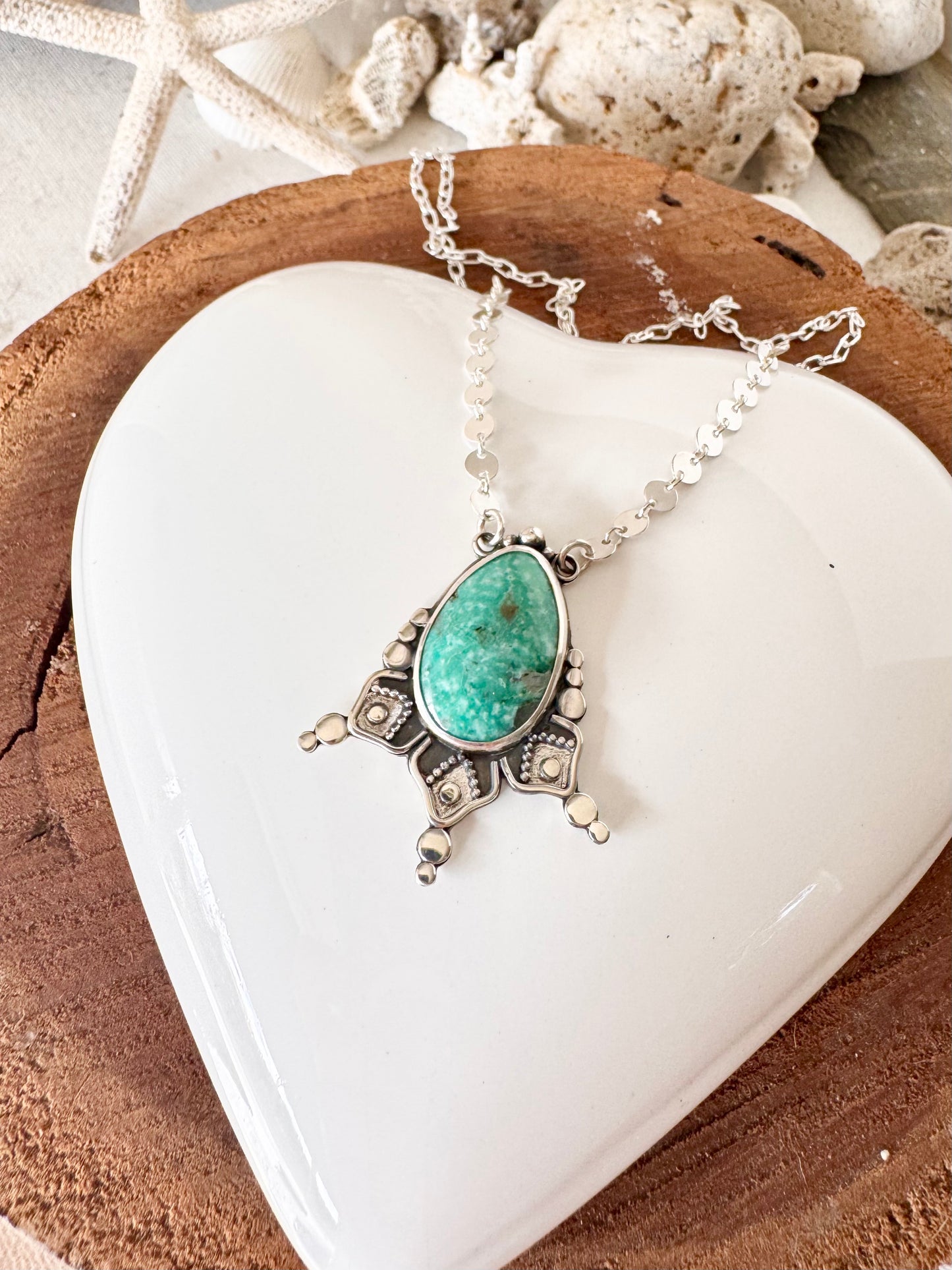 Beautiful Campitos Turquoise Necklace