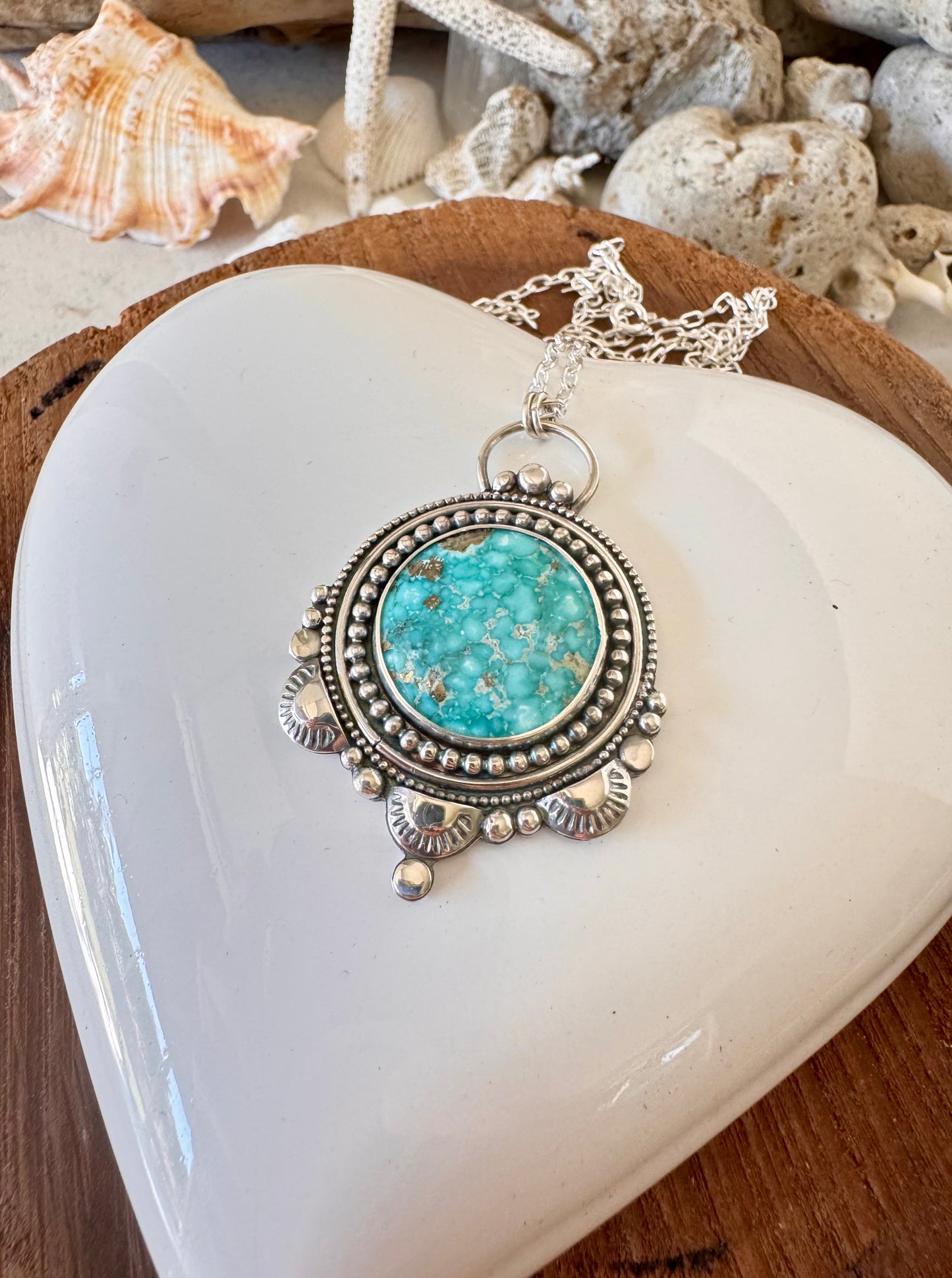 Beautiful Whitewater Turquoise Necklace