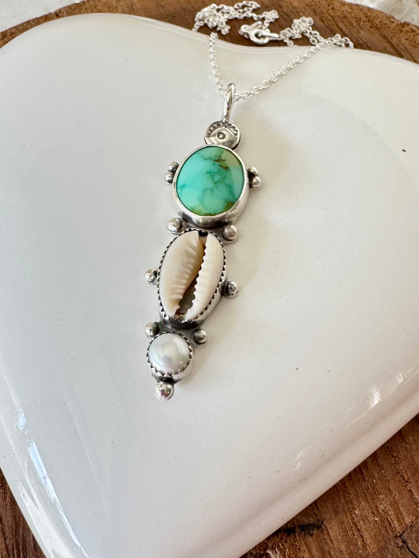 Summer Dreamer Totem Necklace Turquoise