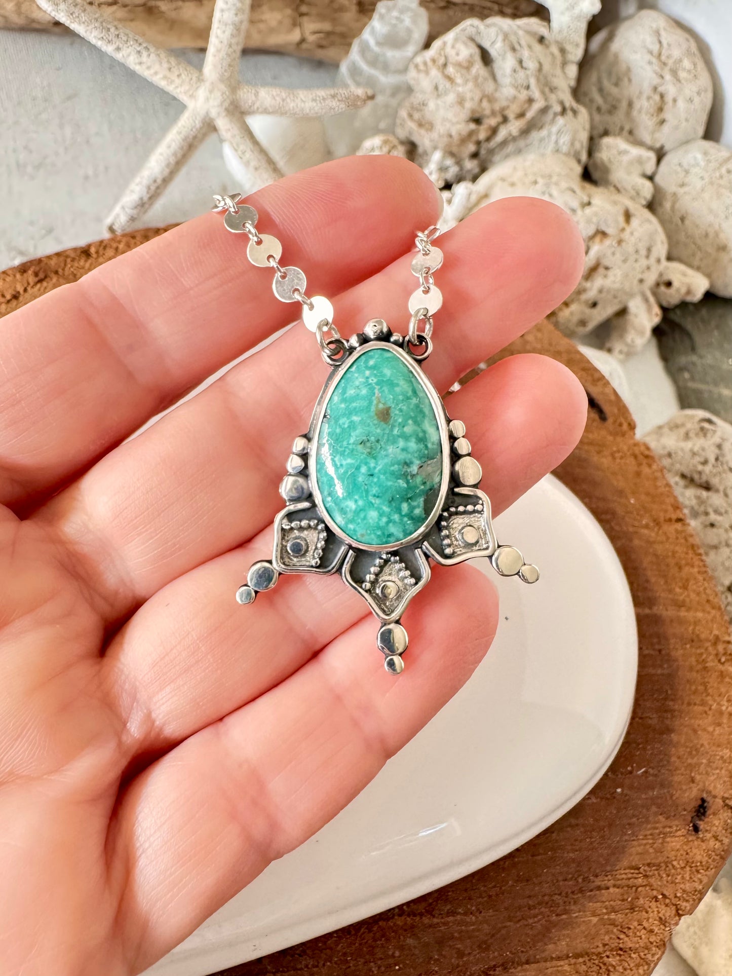 Beautiful Campitos Turquoise Necklace