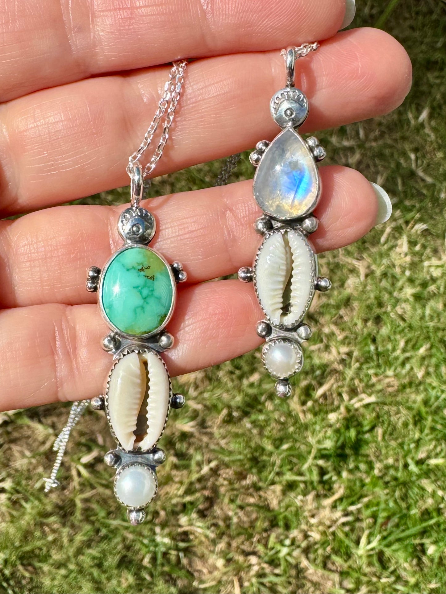 Summer Dreamer Totem Necklace Turquoise