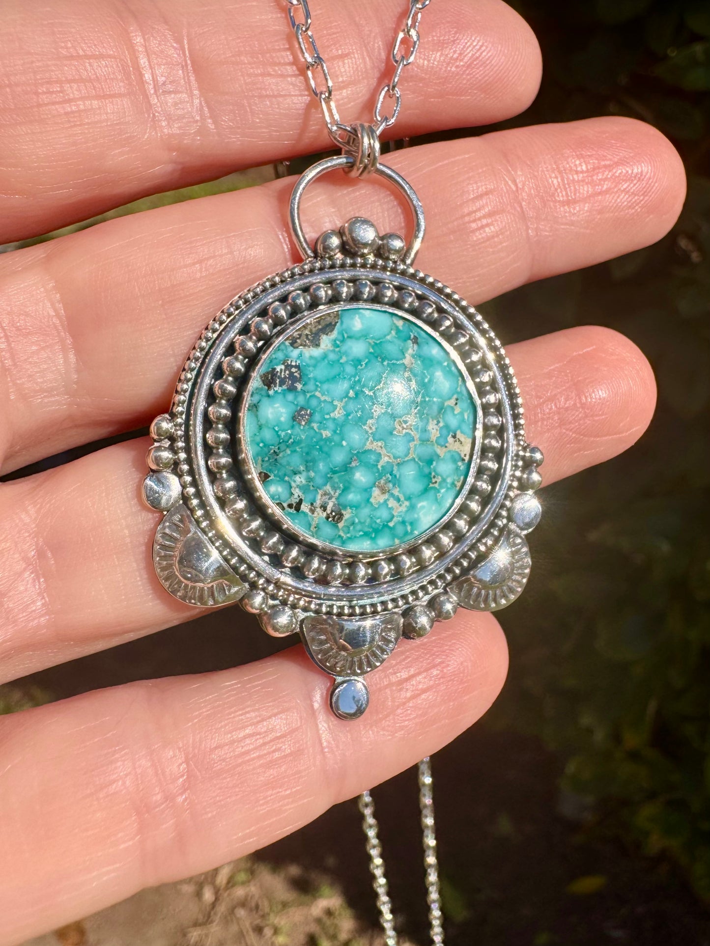 Beautiful Whitewater Turquoise Necklace