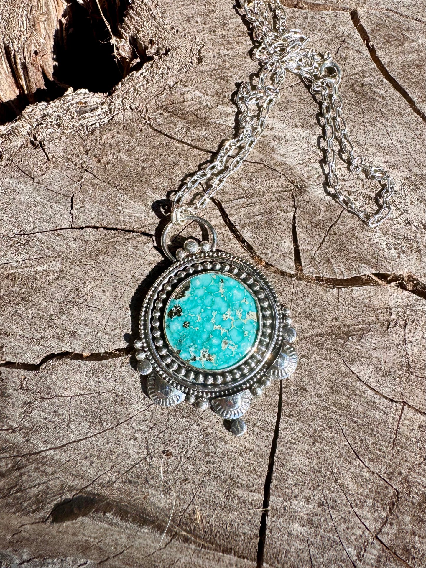 Beautiful Whitewater Turquoise Necklace