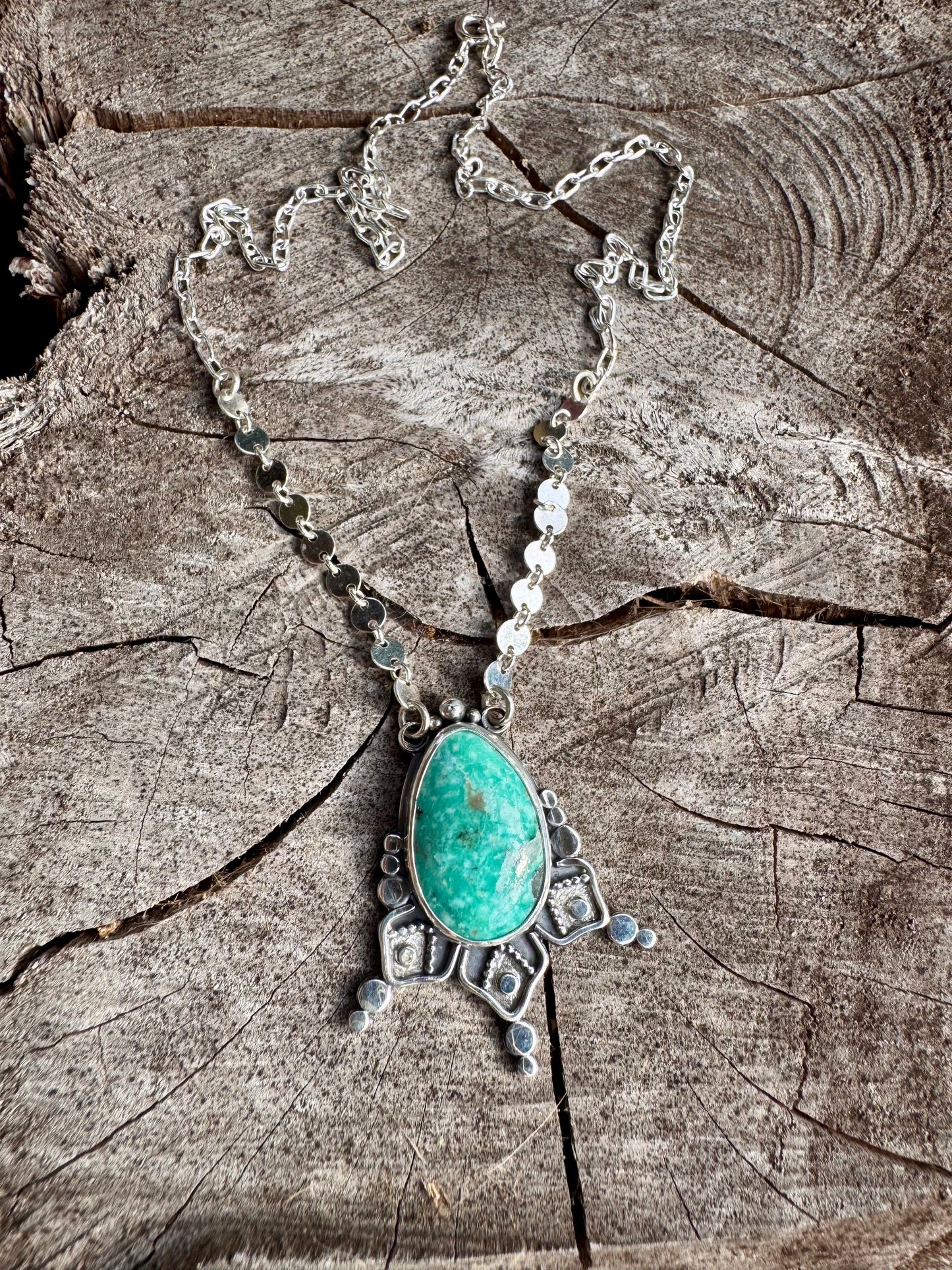 Beautiful Campitos Turquoise Necklace