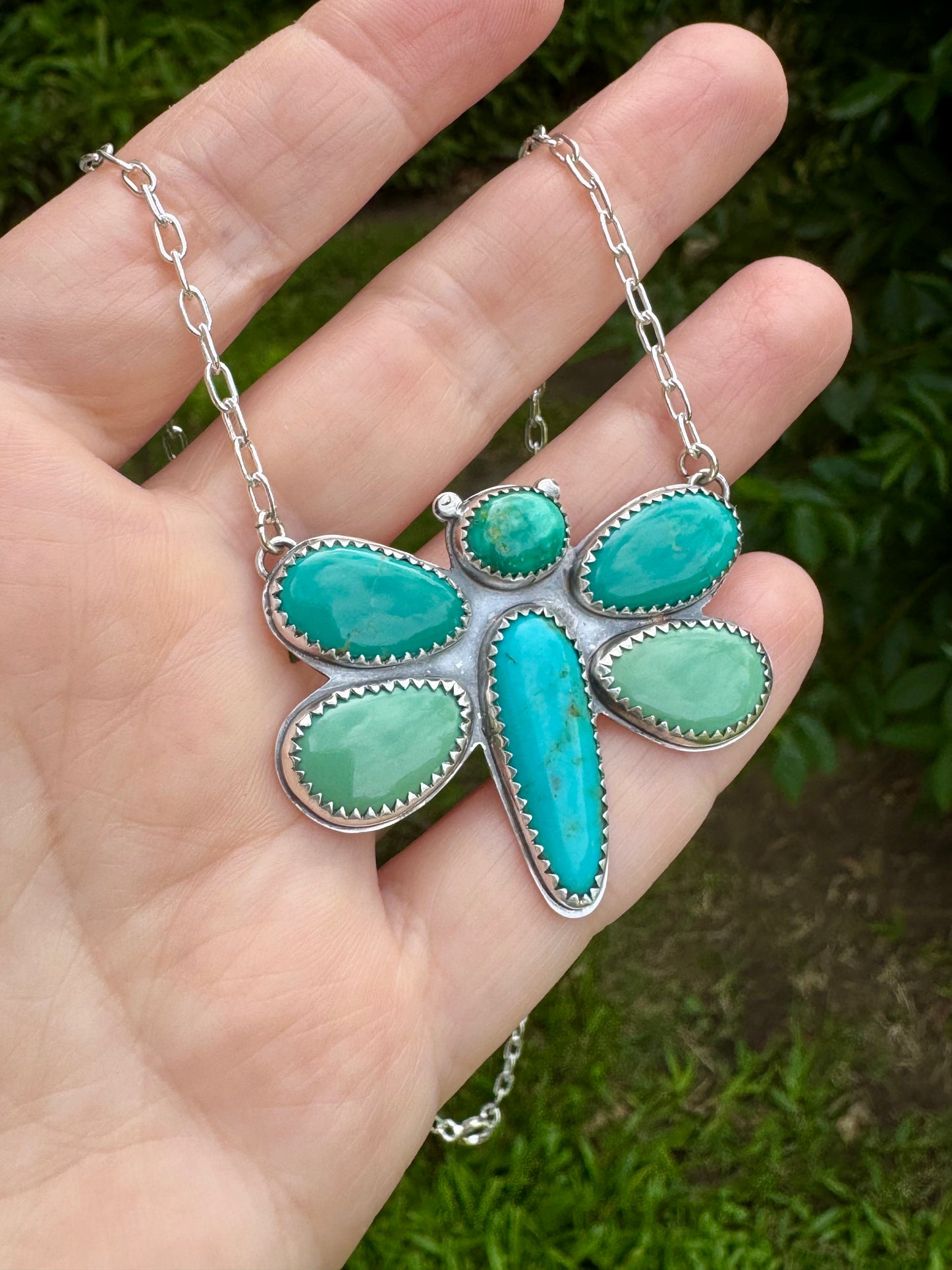 Turquoise Dragonfly necklace