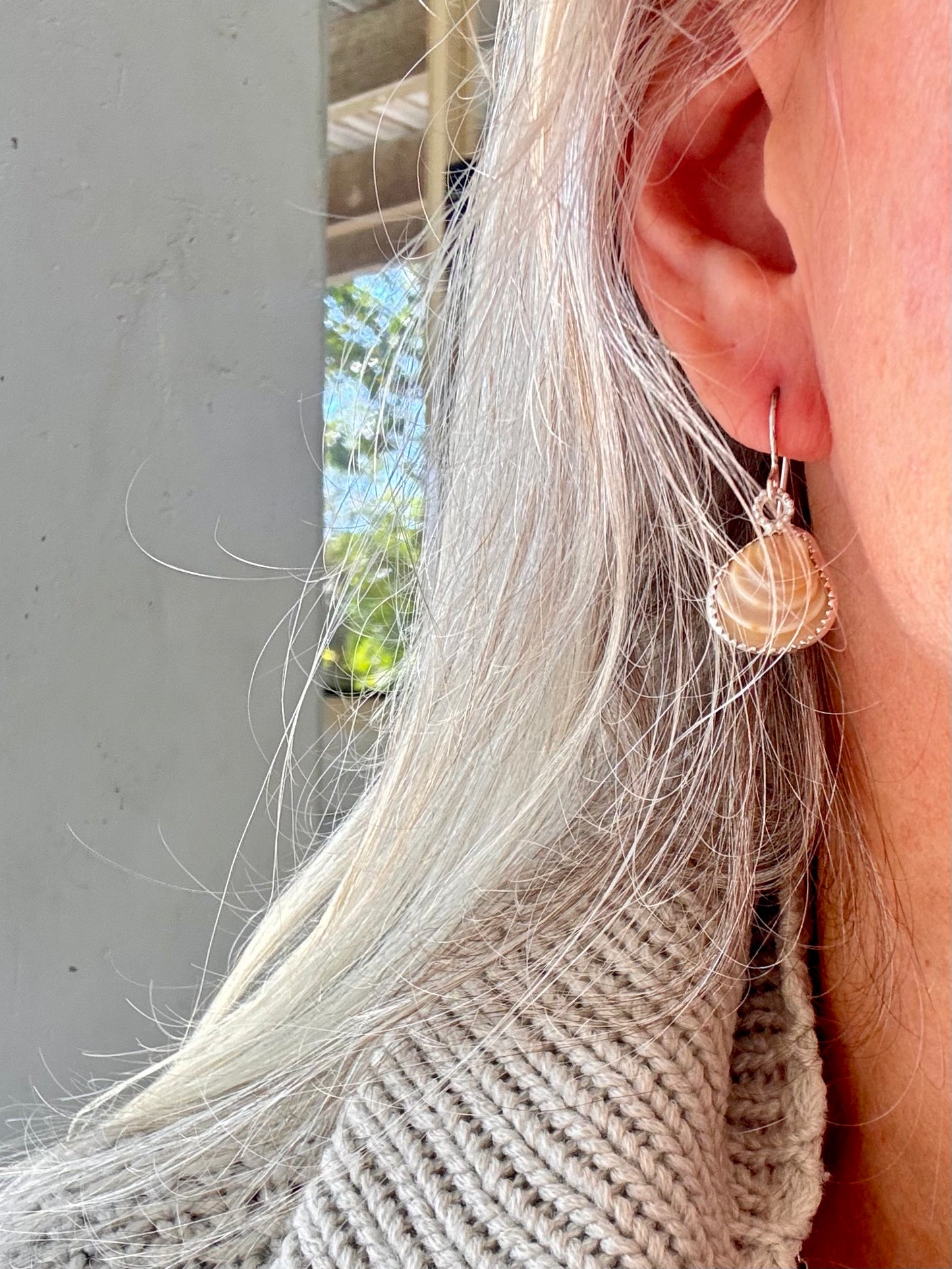 Beach Trinket Seashell Earrings