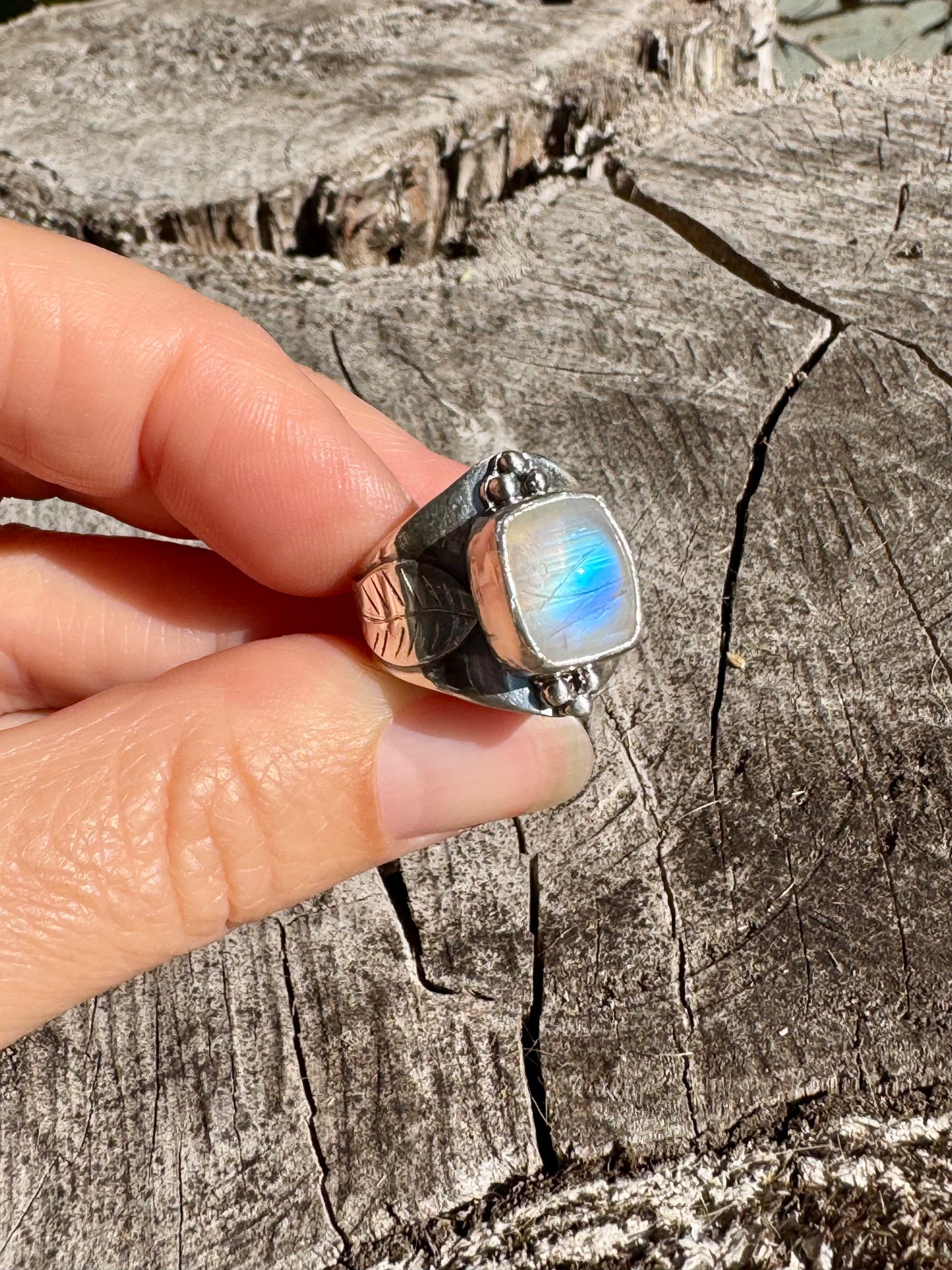 Moonstone Ring Size 7