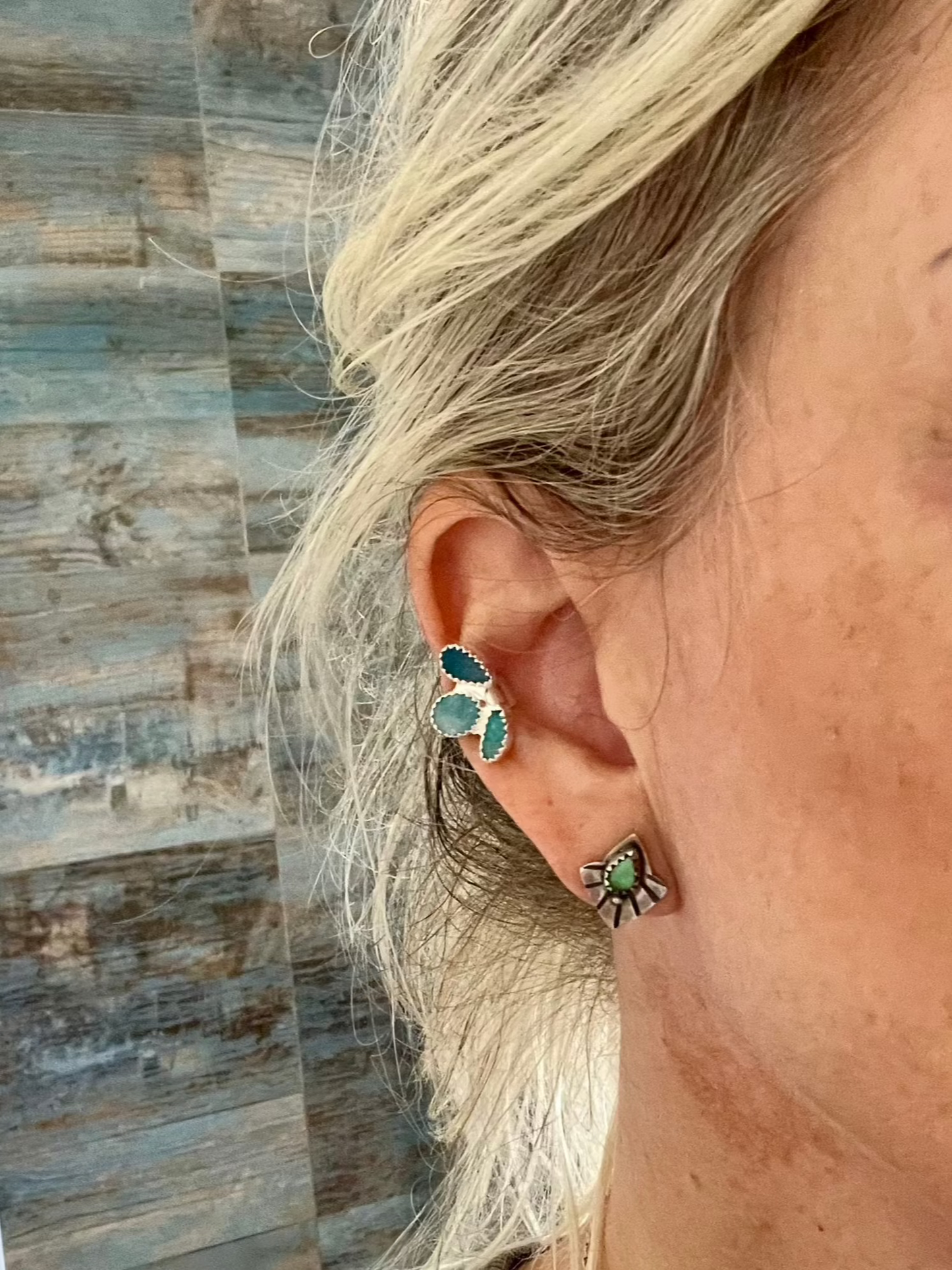 Opal Ear Cuff