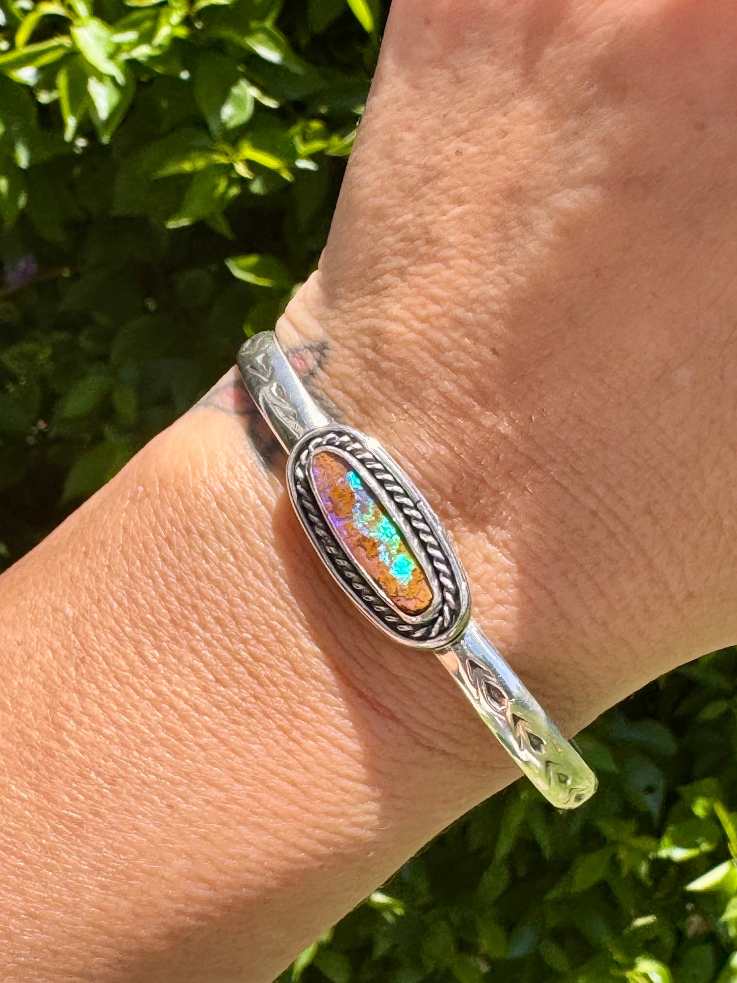 Boulder Opal Cuff Bracelet