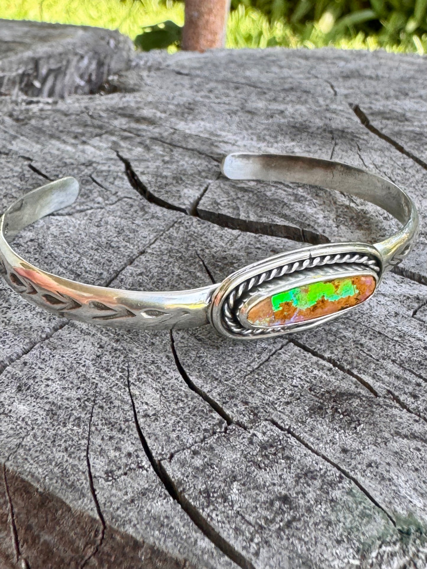 Boulder Opal Cuff Bracelet