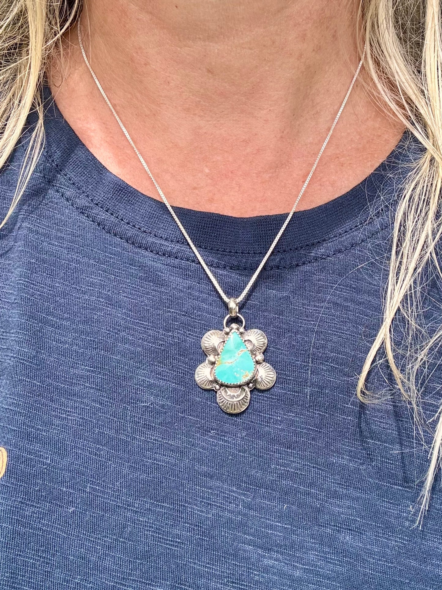 Beautiful Royston Turquoise Necklace