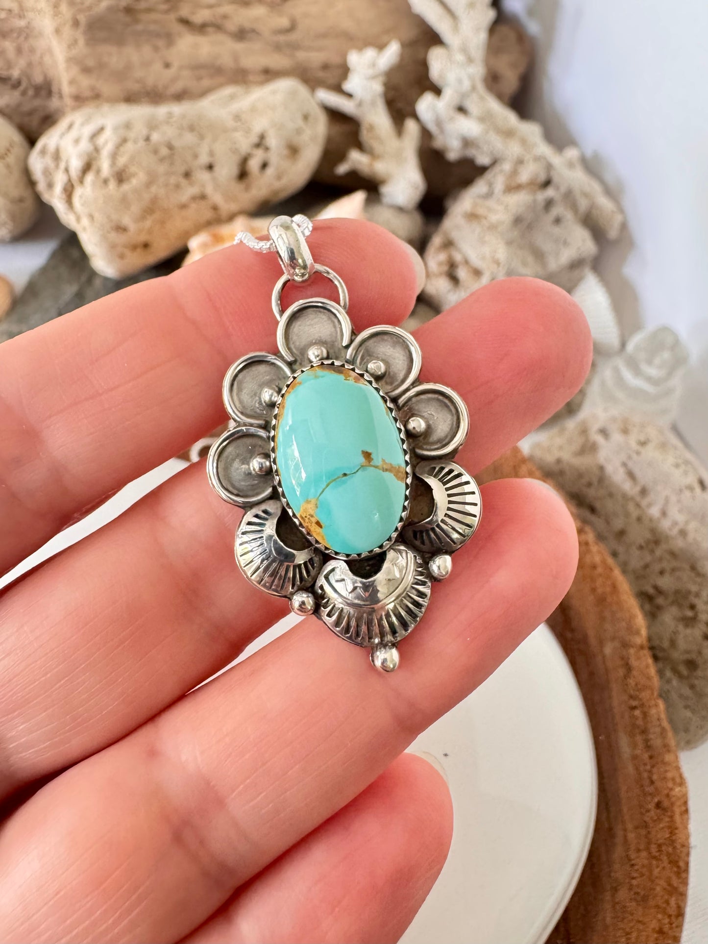 Beautiful Royston Turquoise Necklace