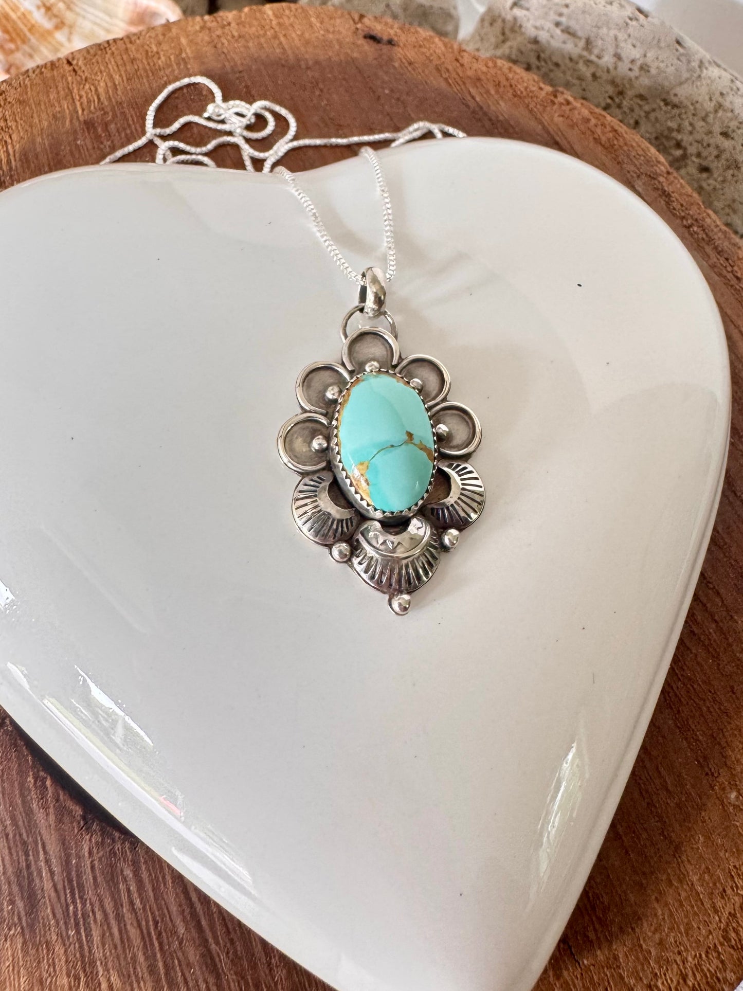 Beautiful Royston Turquoise Necklace