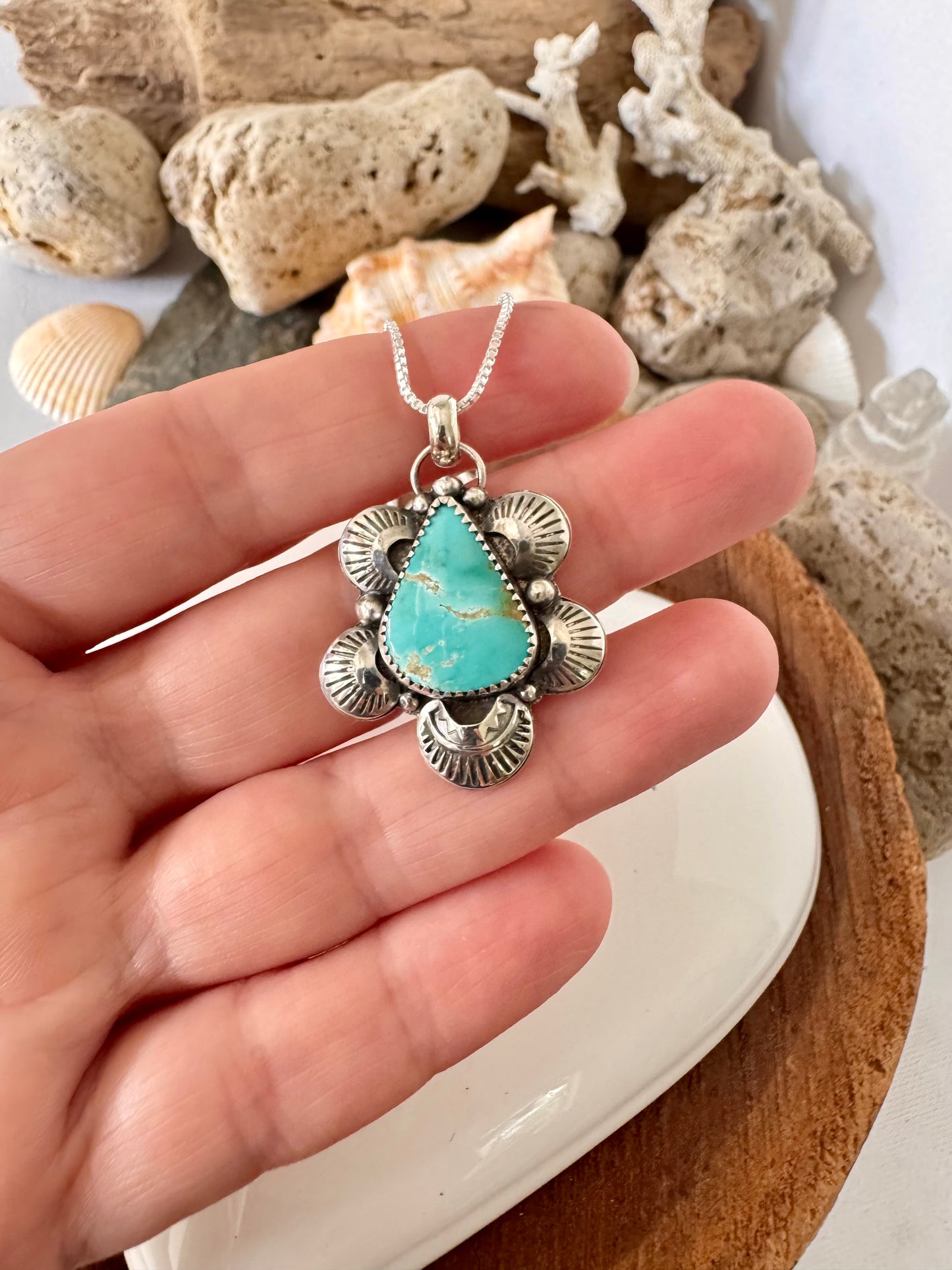 Beautiful Royston Turquoise Necklace