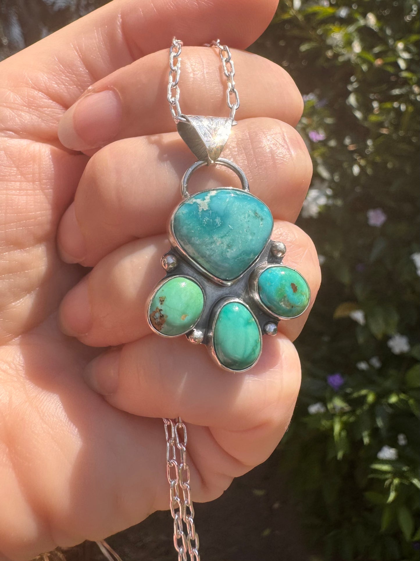 The Turquoise Collector - multi stone turquoise and silver