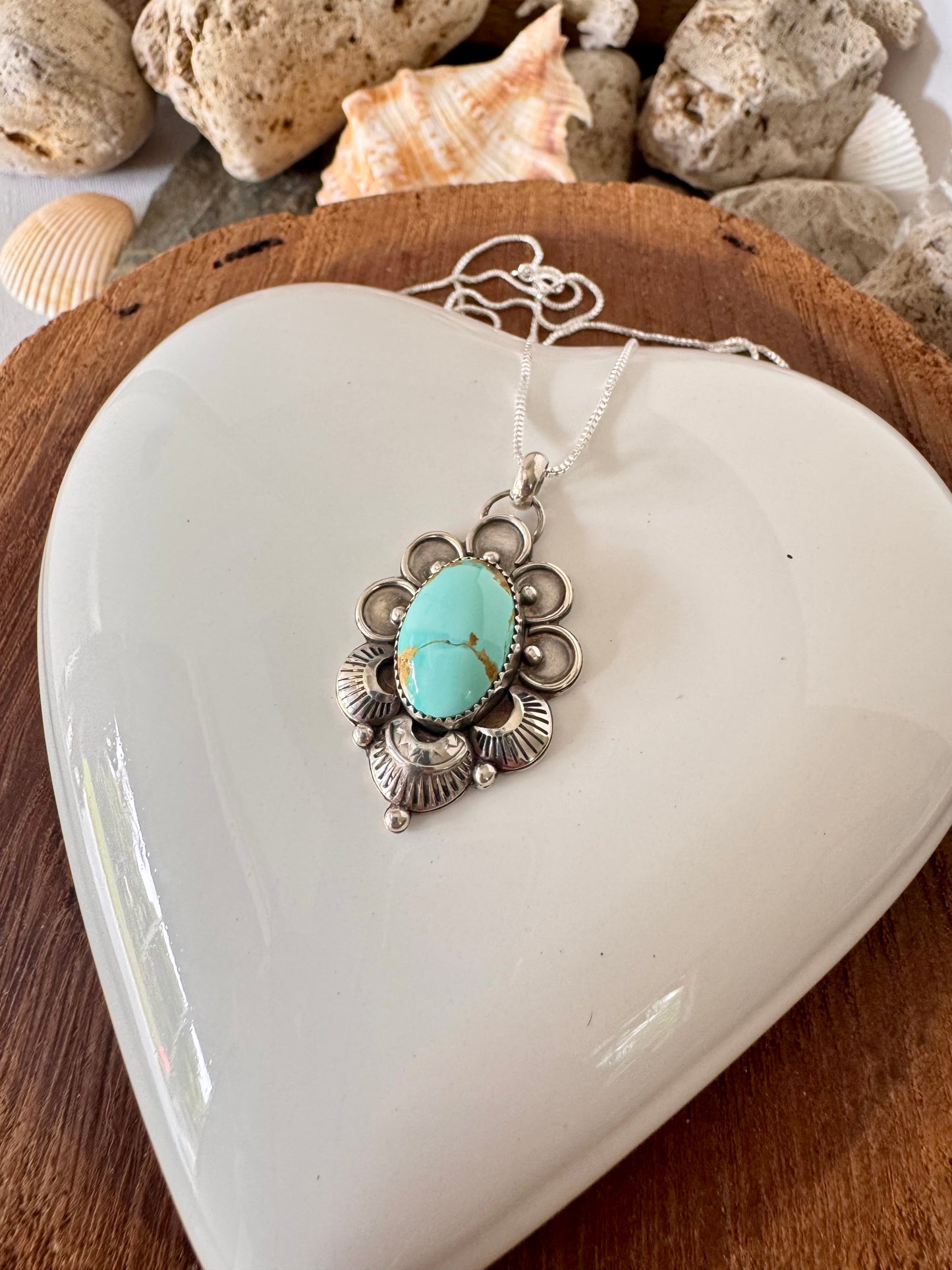 Beautiful Royston Turquoise Necklace