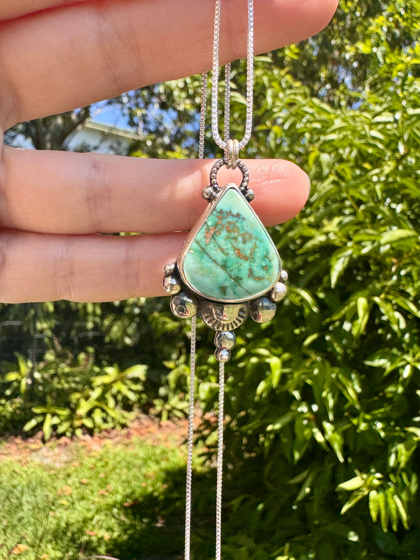 Beautiful Fox Turquoise Necklace