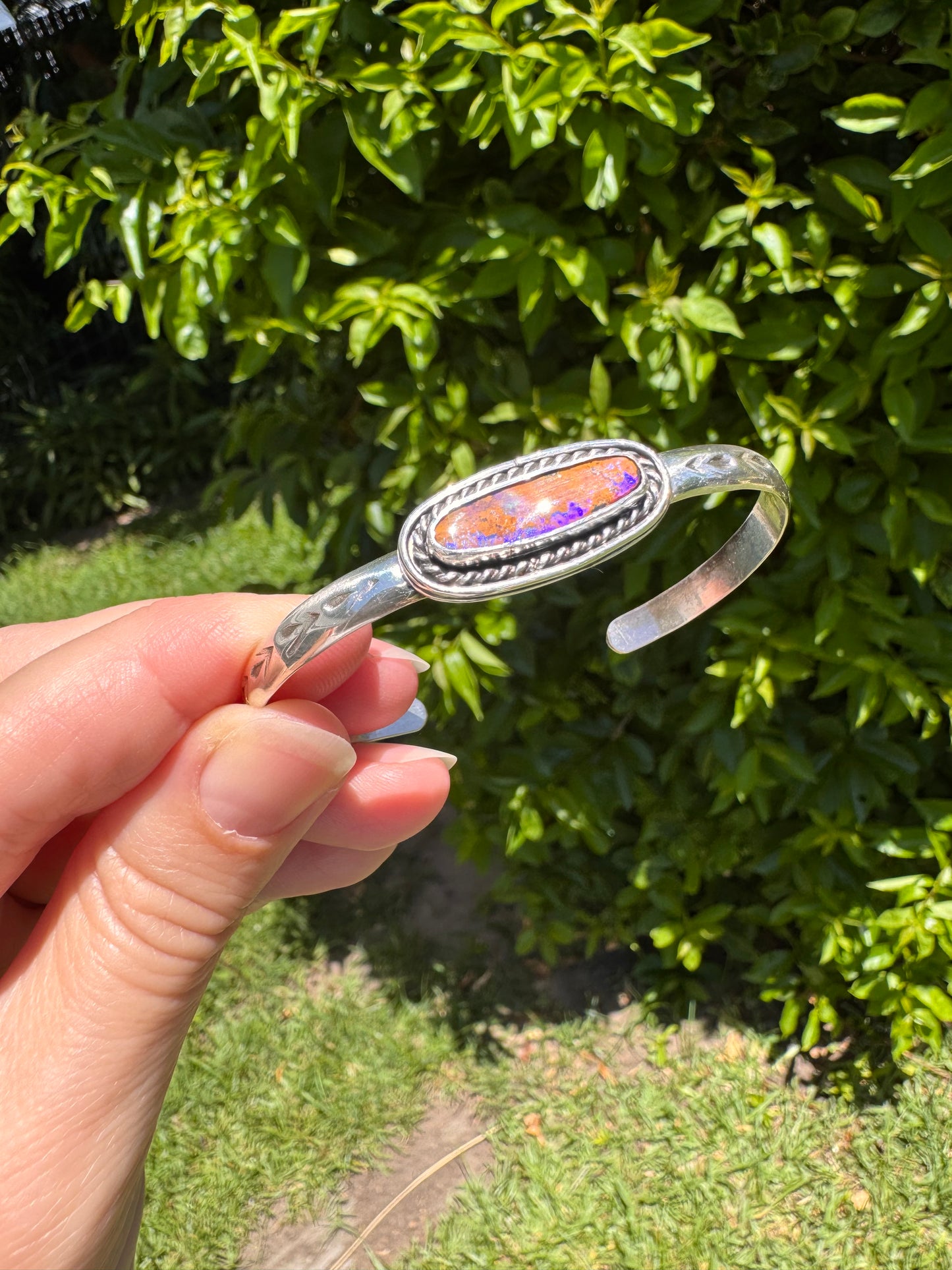 Boulder Opal Cuff Bracelet