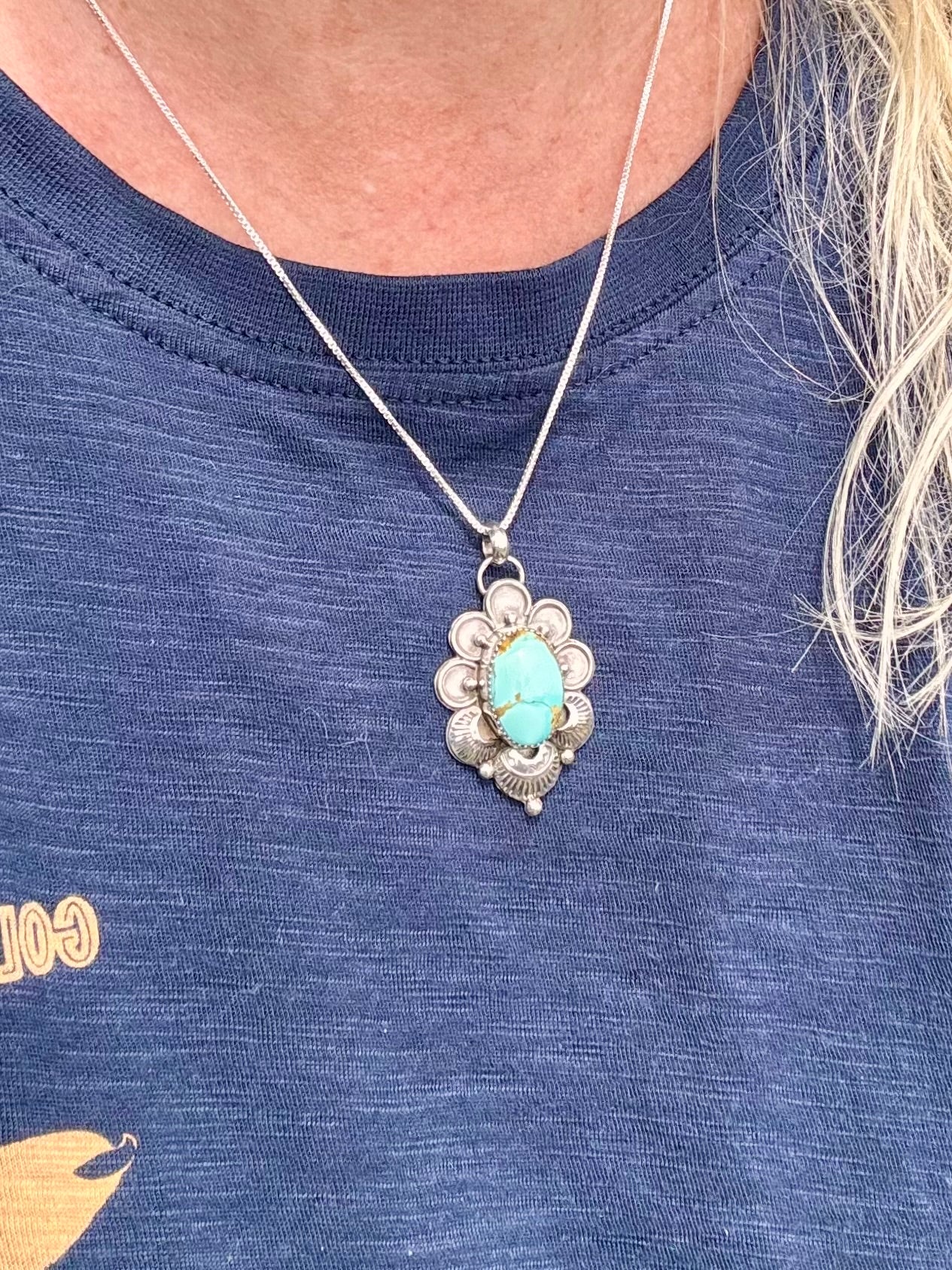 Beautiful Royston Turquoise Necklace