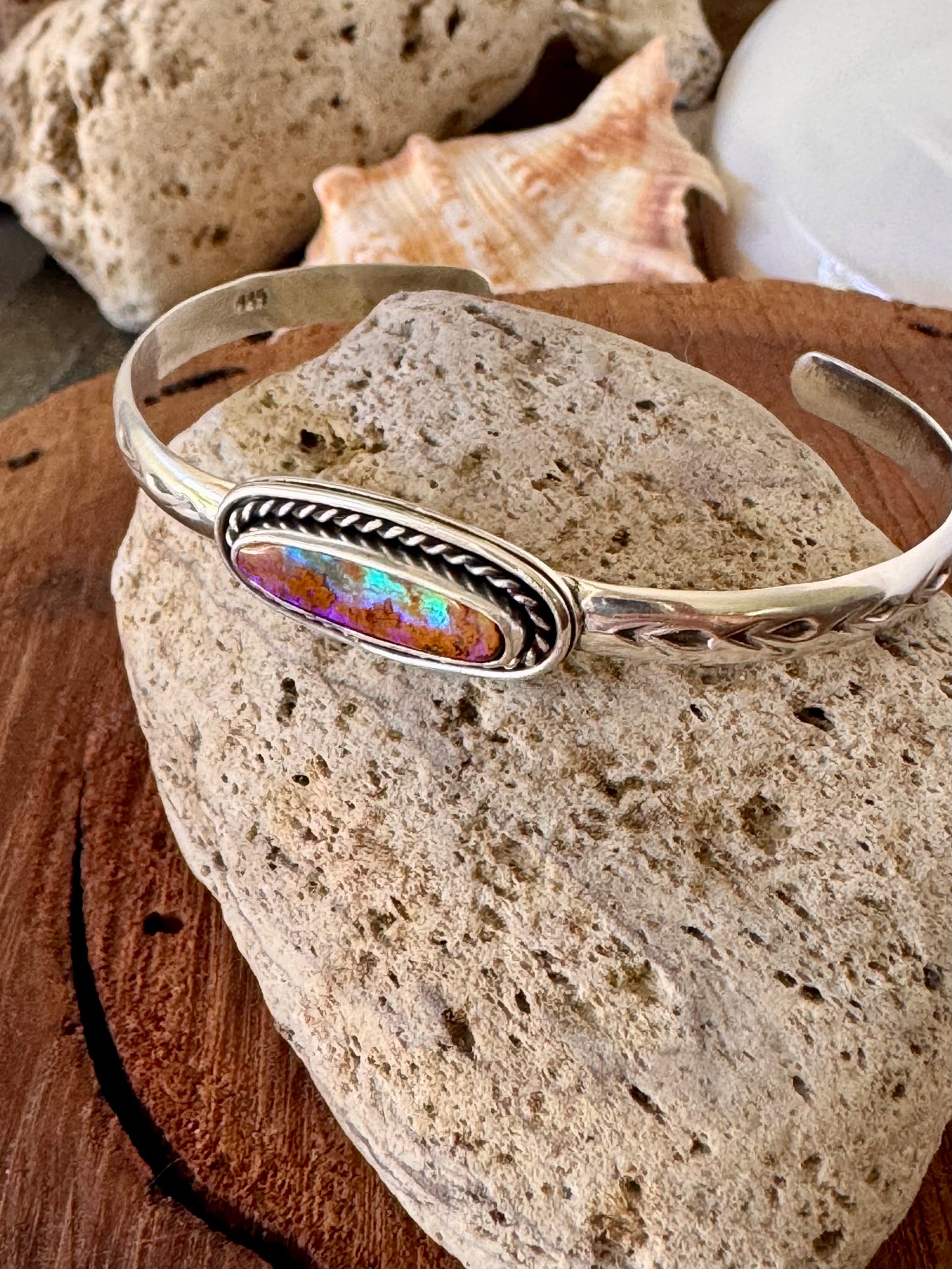 Boulder Opal Cuff Bracelet