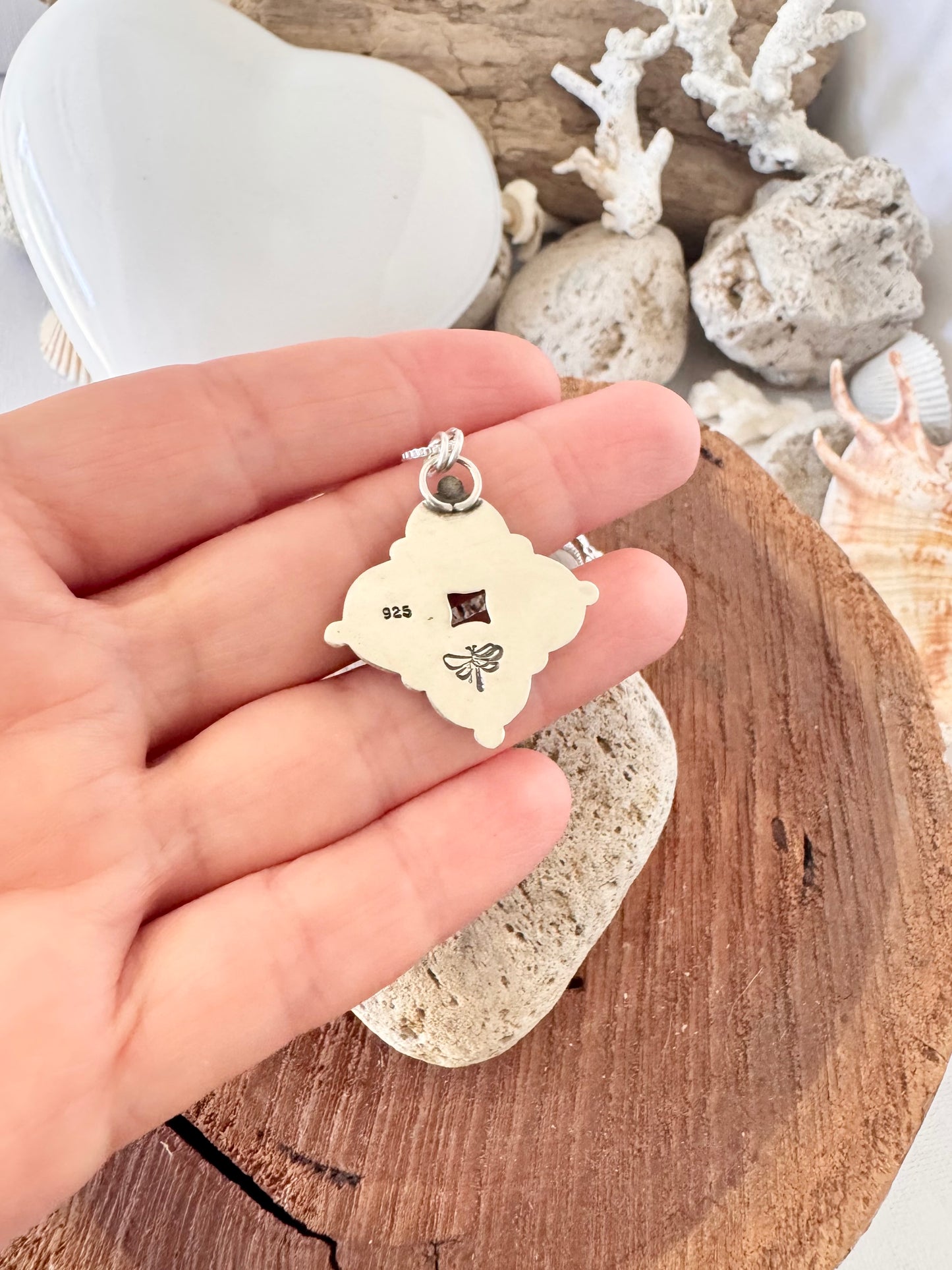 Turquoise 4 rounds necklace