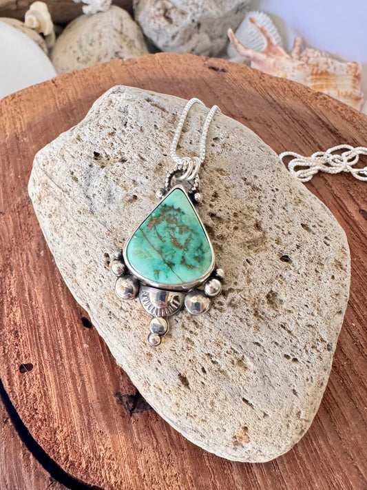 Beautiful Fox Turquoise Necklace
