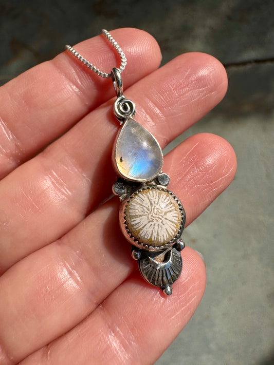 Summer Dreamer Totem Necklace moonstone