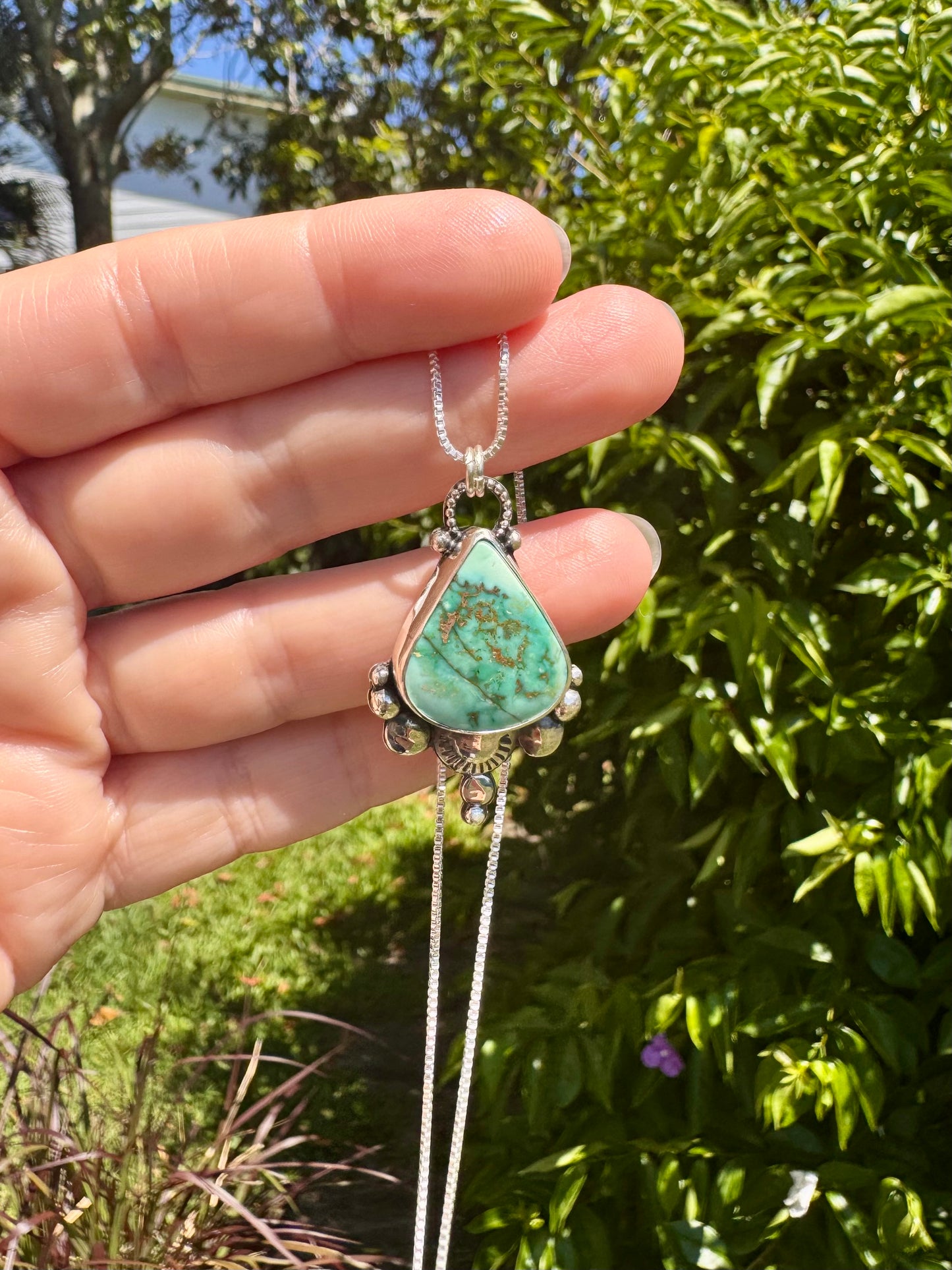 Beautiful Fox Turquoise Necklace