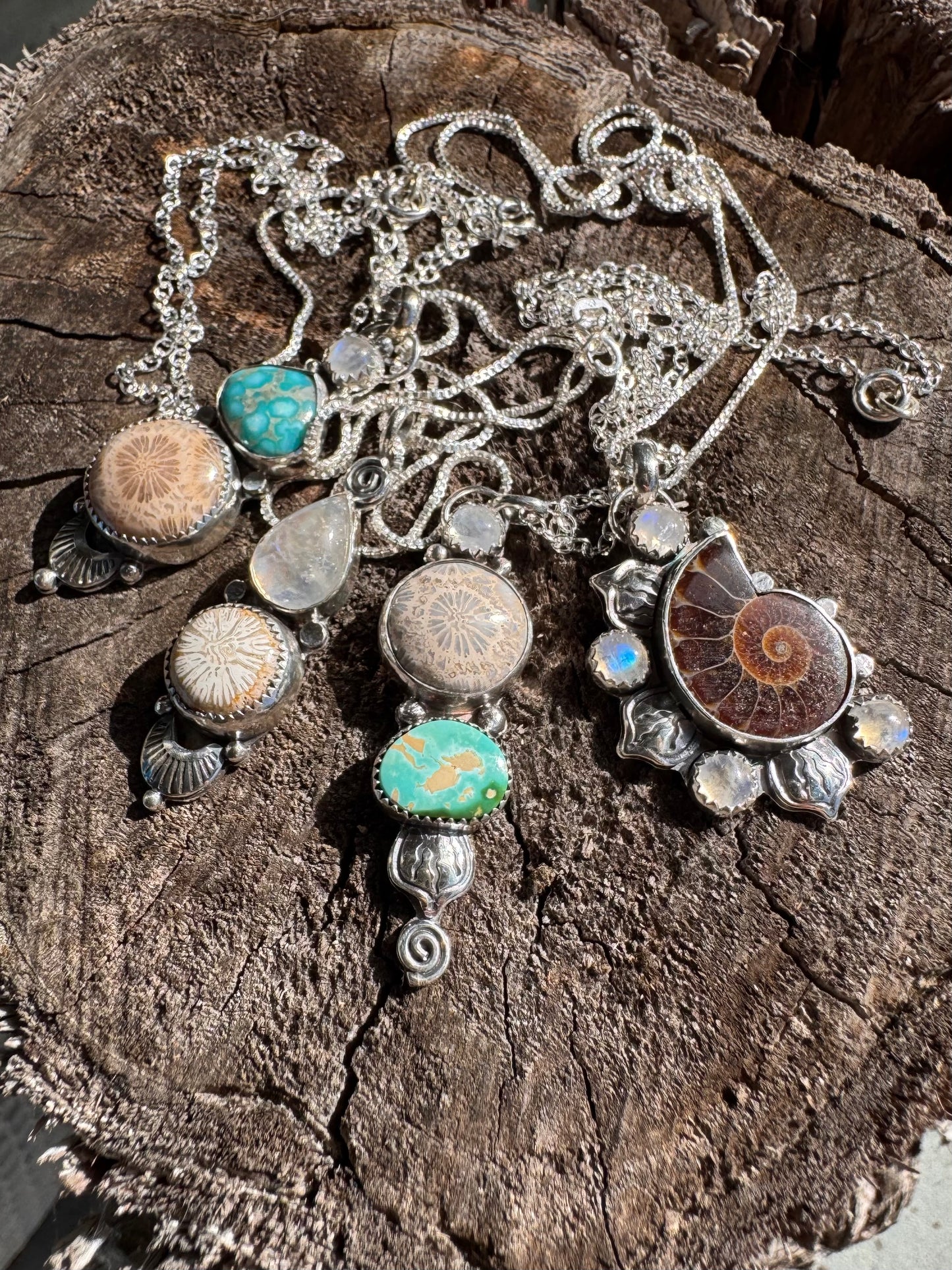 Summer Dreamer Totem Necklace moonstone