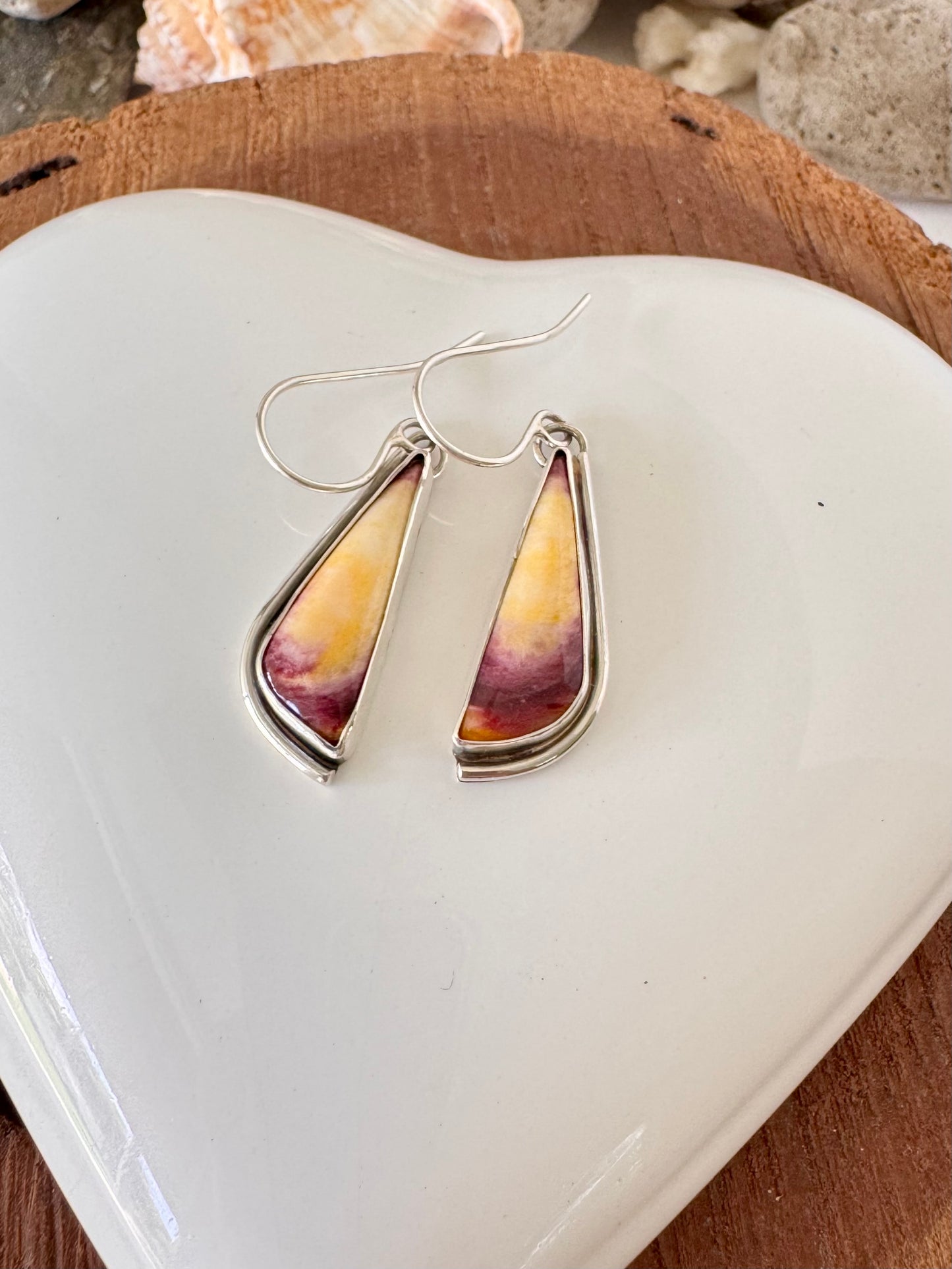 Spiny Oyster Earrings