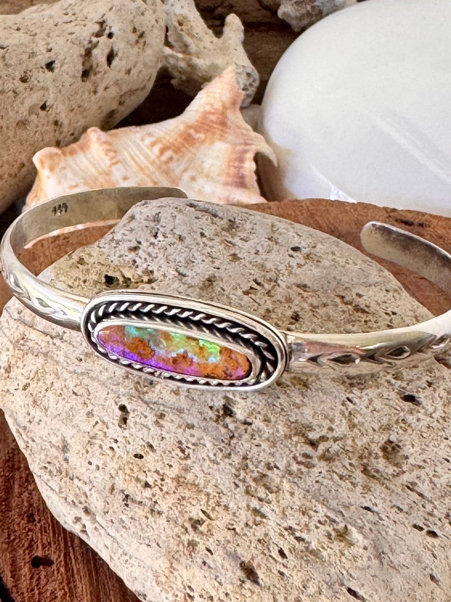 Boulder Opal Cuff Bracelet
