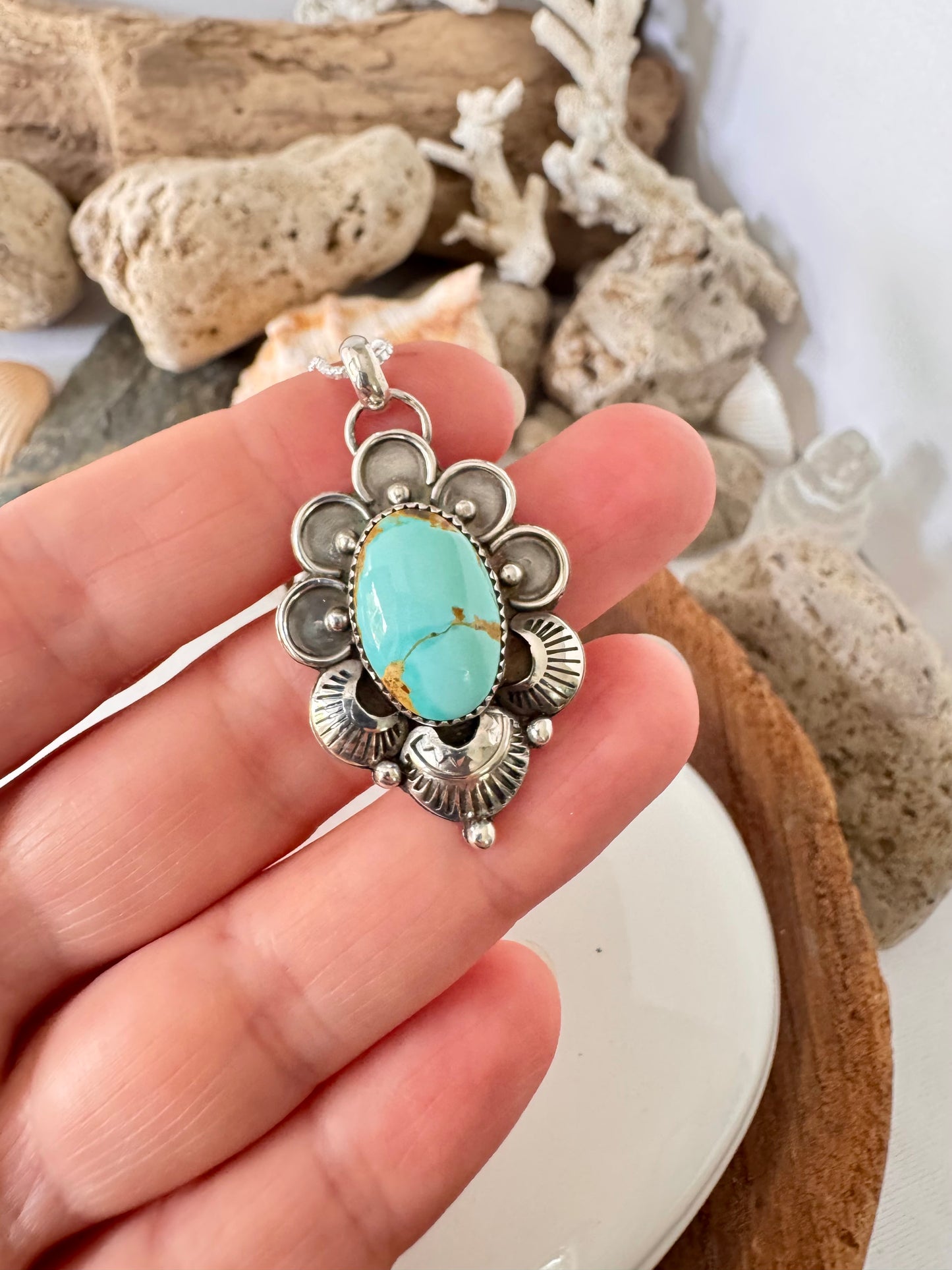 Beautiful Royston Turquoise Necklace