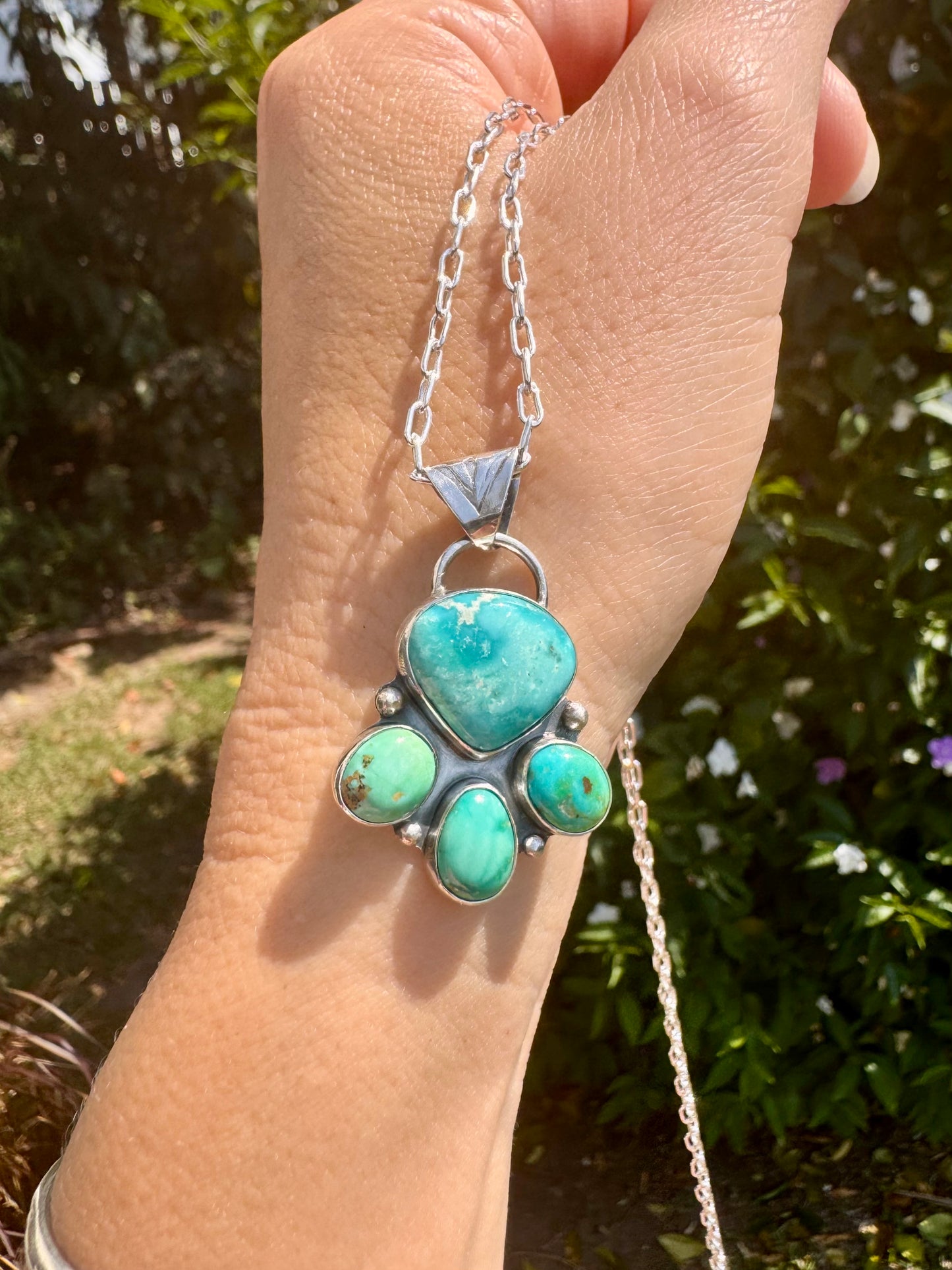 The Turquoise Collector - multi stone turquoise and silver
