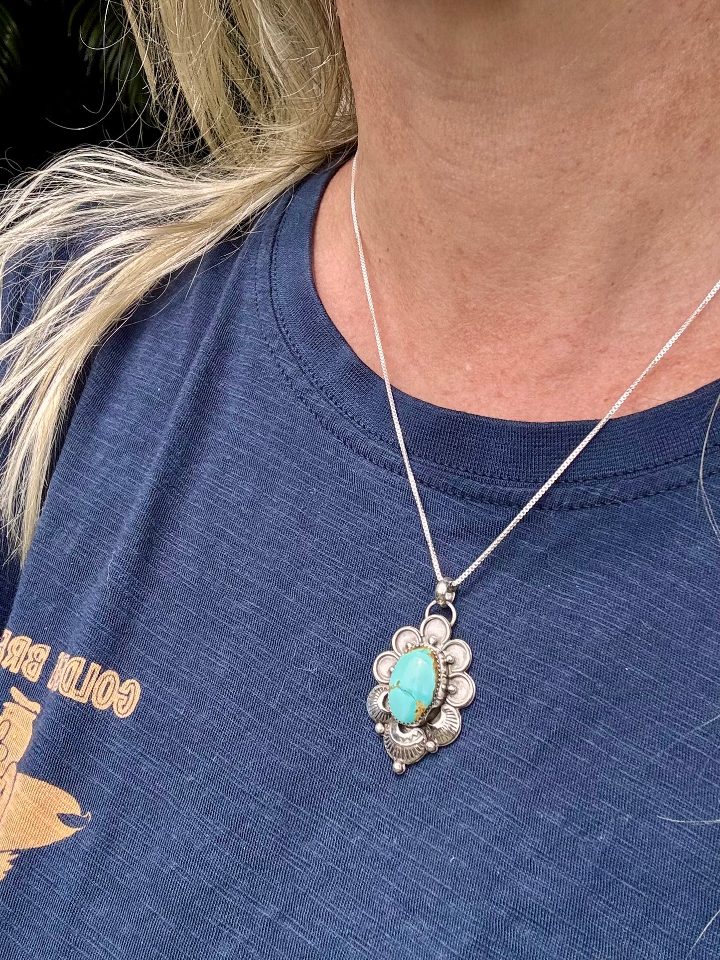 Beautiful Royston Turquoise Necklace