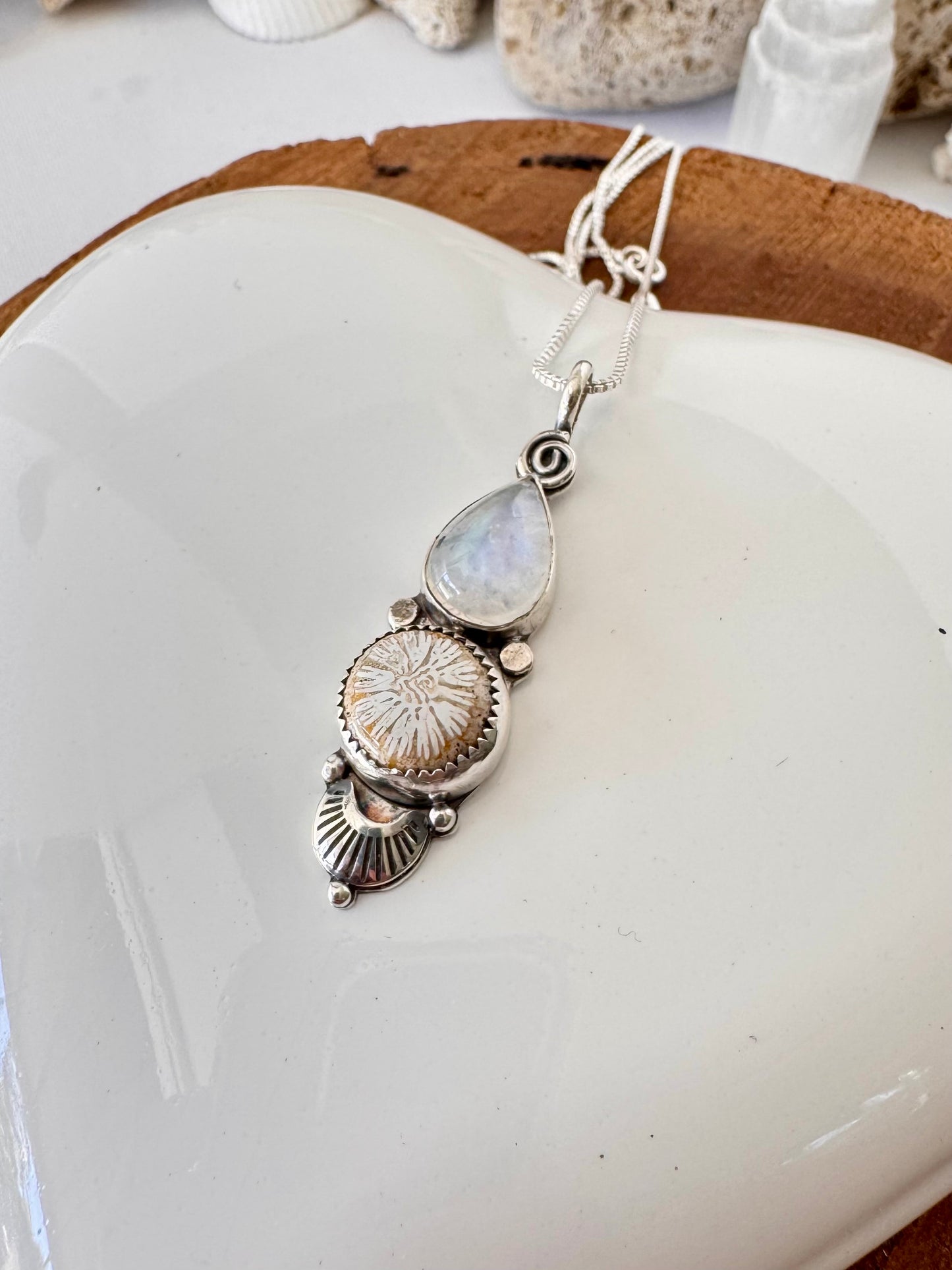 Summer Dreamer Totem Necklace moonstone