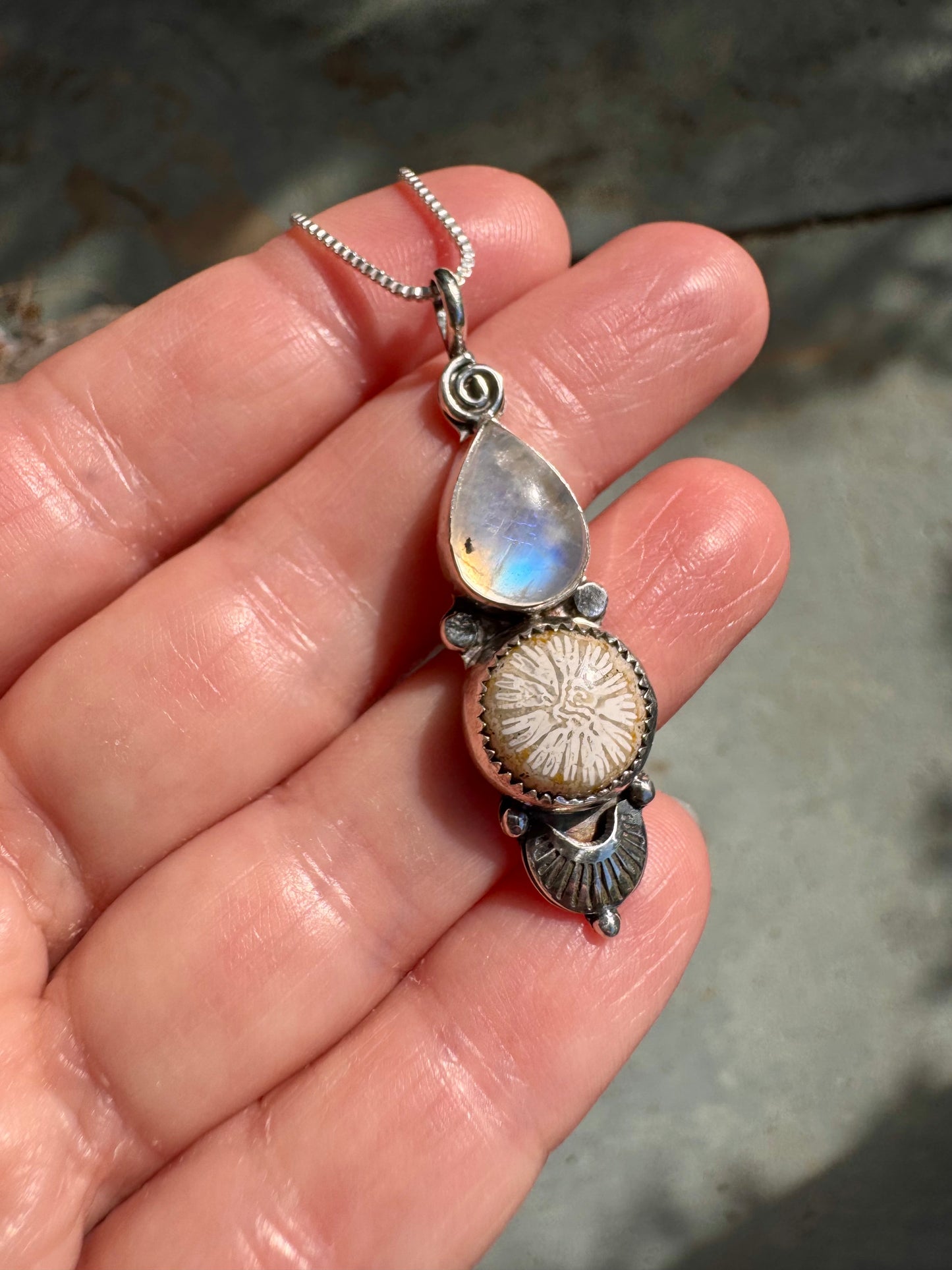 Summer Dreamer Totem Necklace moonstone