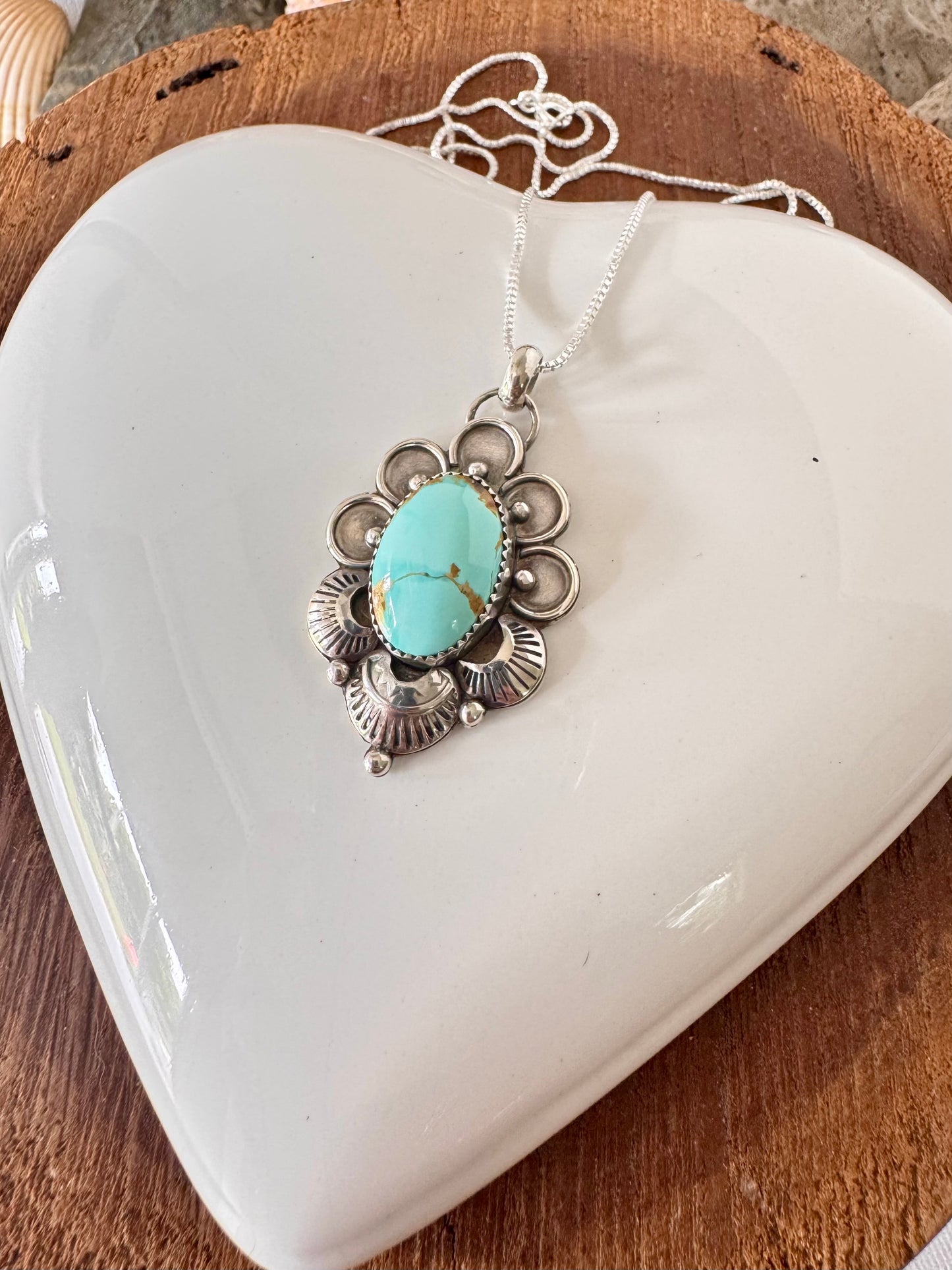Beautiful Royston Turquoise Necklace