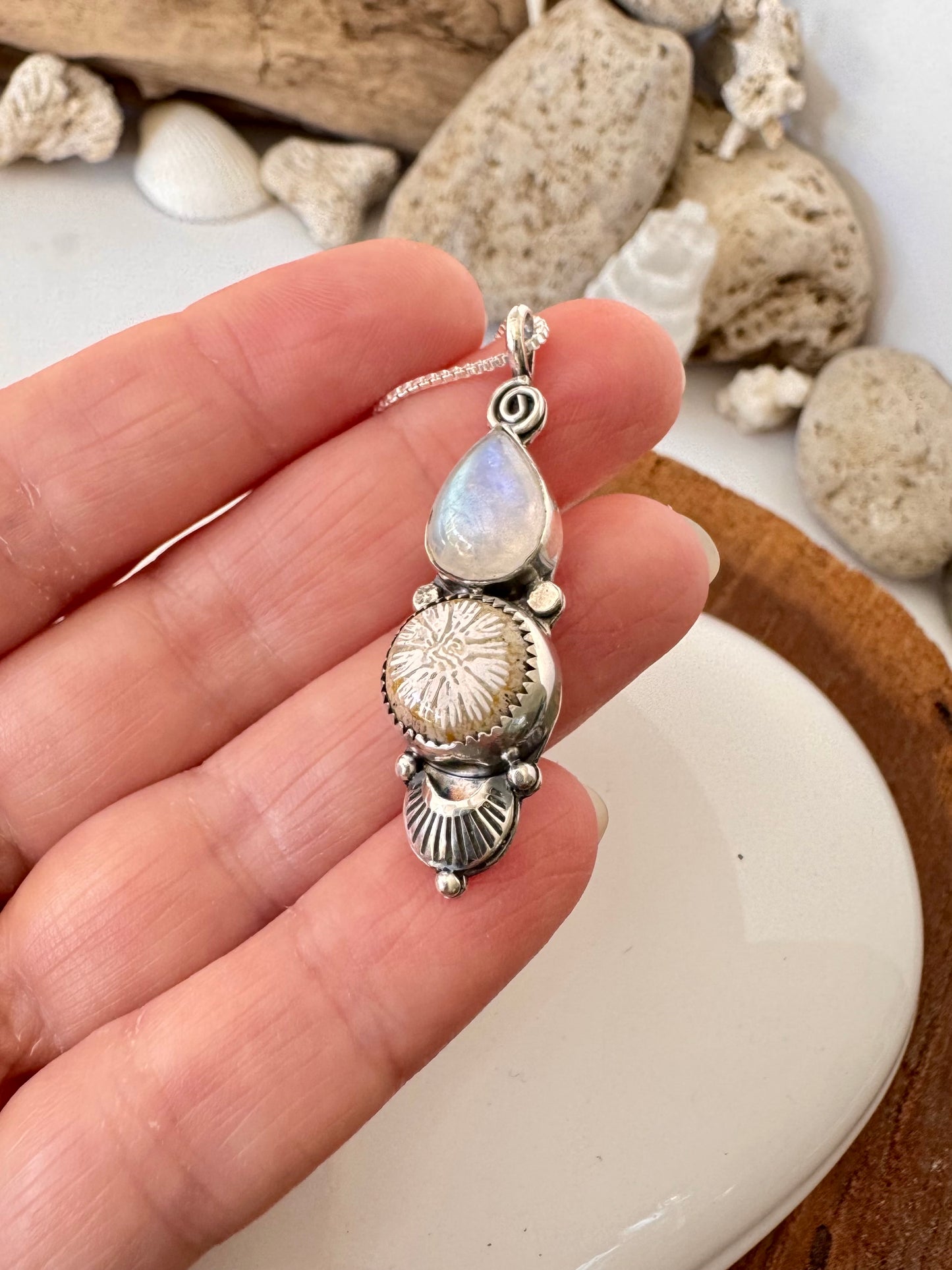 Summer Dreamer Totem Necklace moonstone