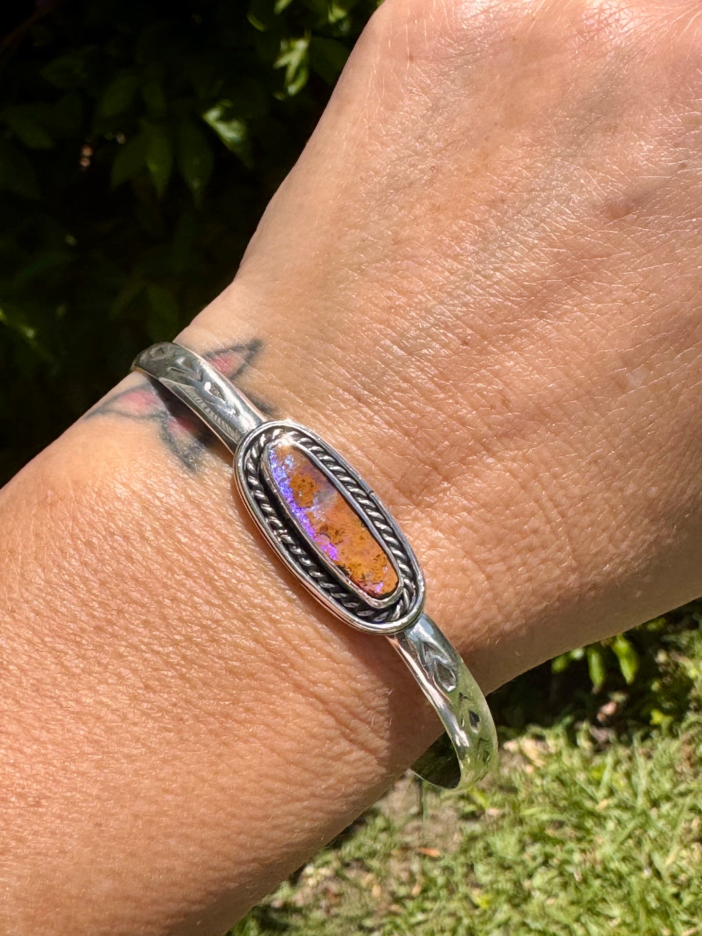 Boulder Opal Cuff Bracelet