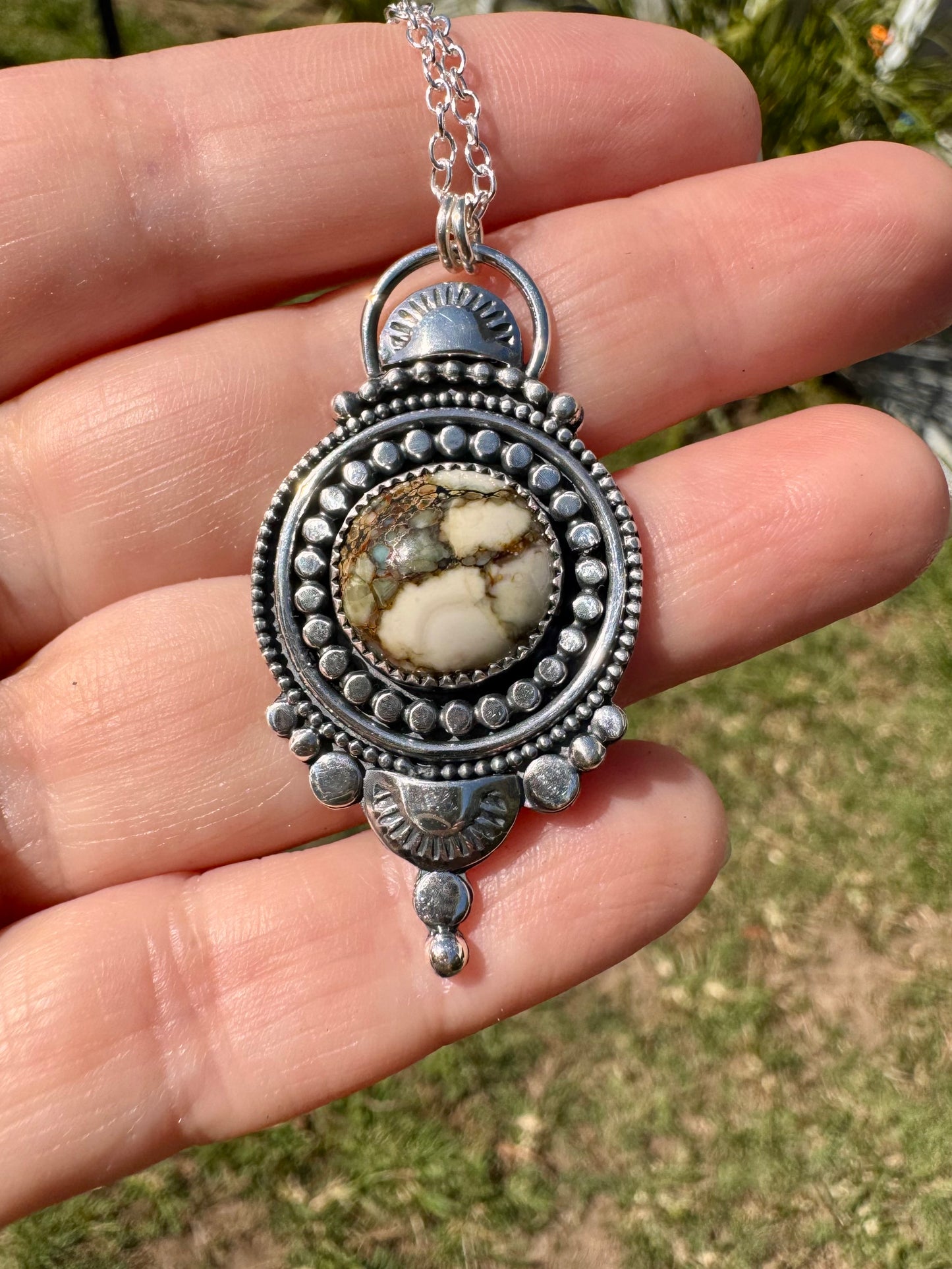 Beautiful 7 Dwarves Turquoise Necklace