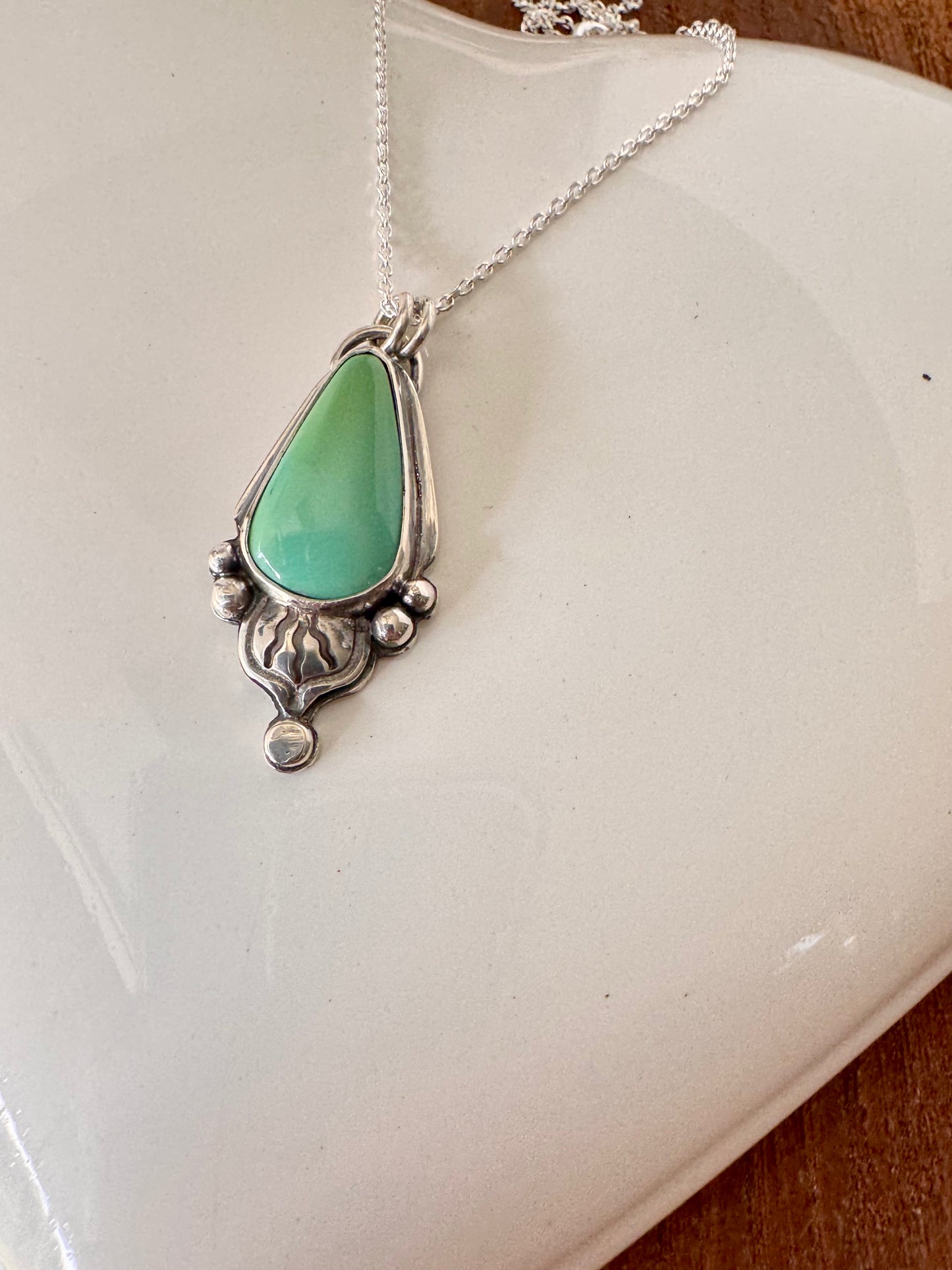 Sweet little Royston Turquoise Necklace