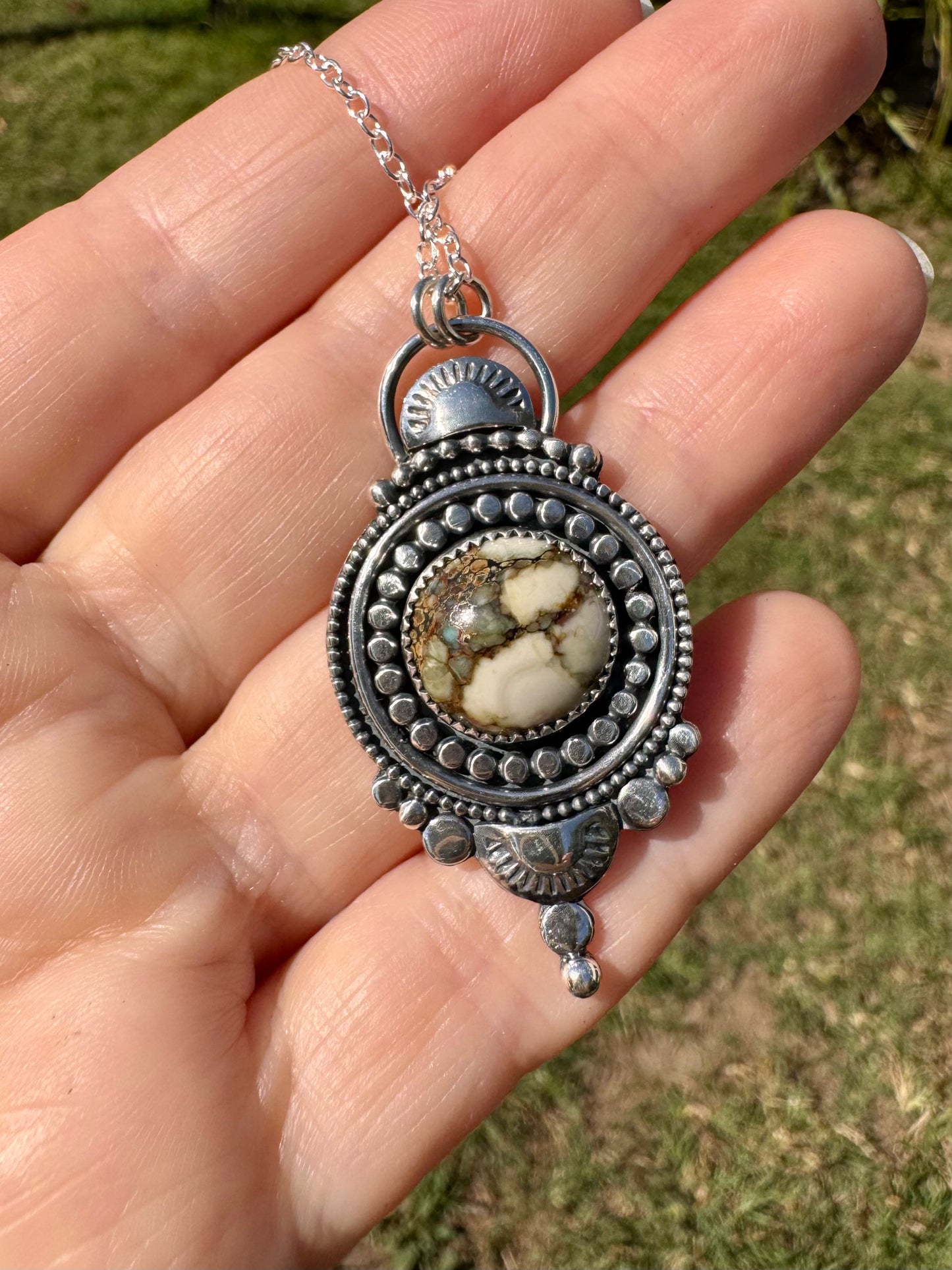 Beautiful 7 Dwarves Turquoise Necklace