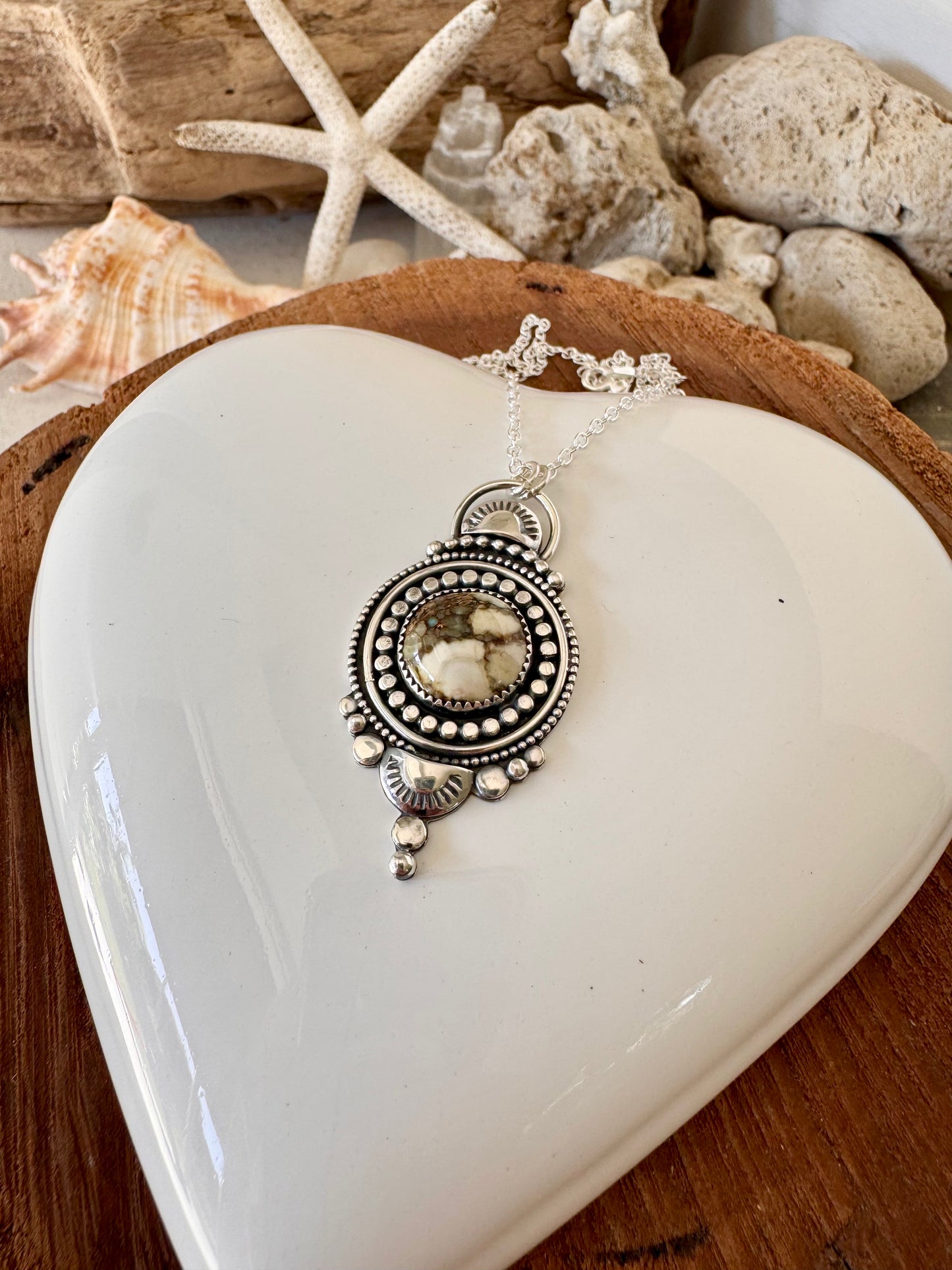 Beautiful 7 Dwarves Turquoise Necklace